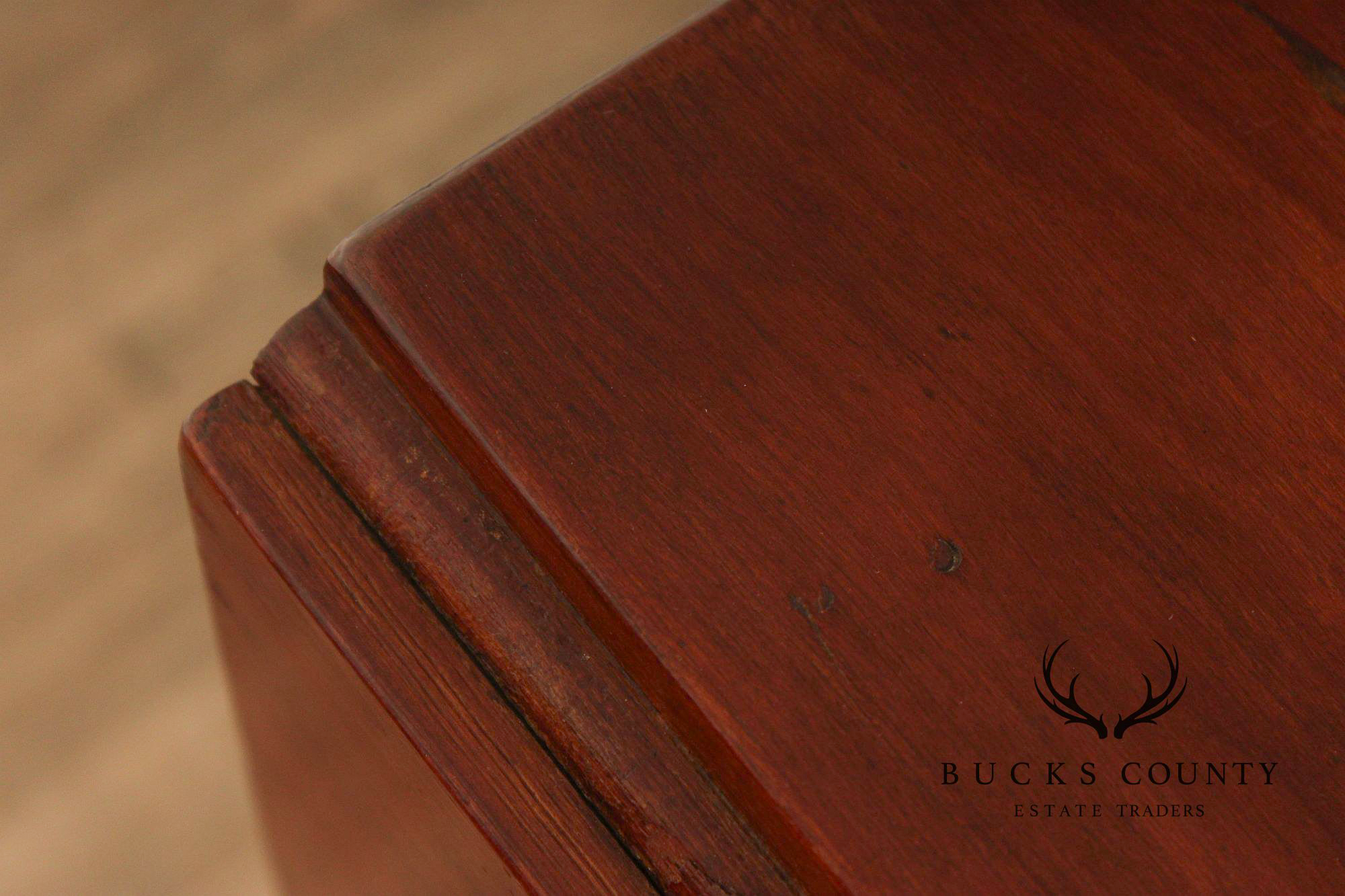 Antique American Cherry Drop-Leaf Dining Table