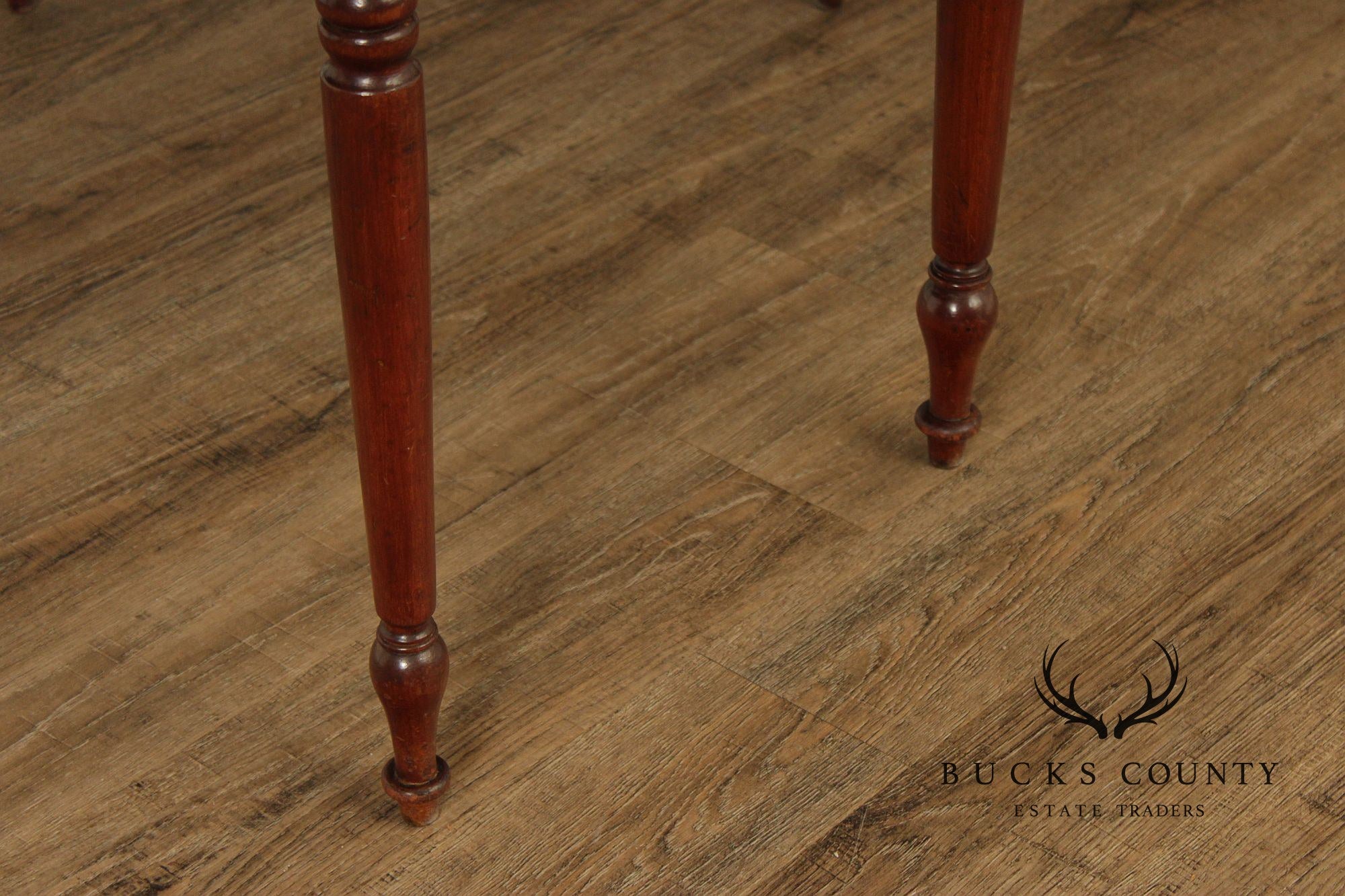 Antique American Cherry Drop-Leaf Dining Table