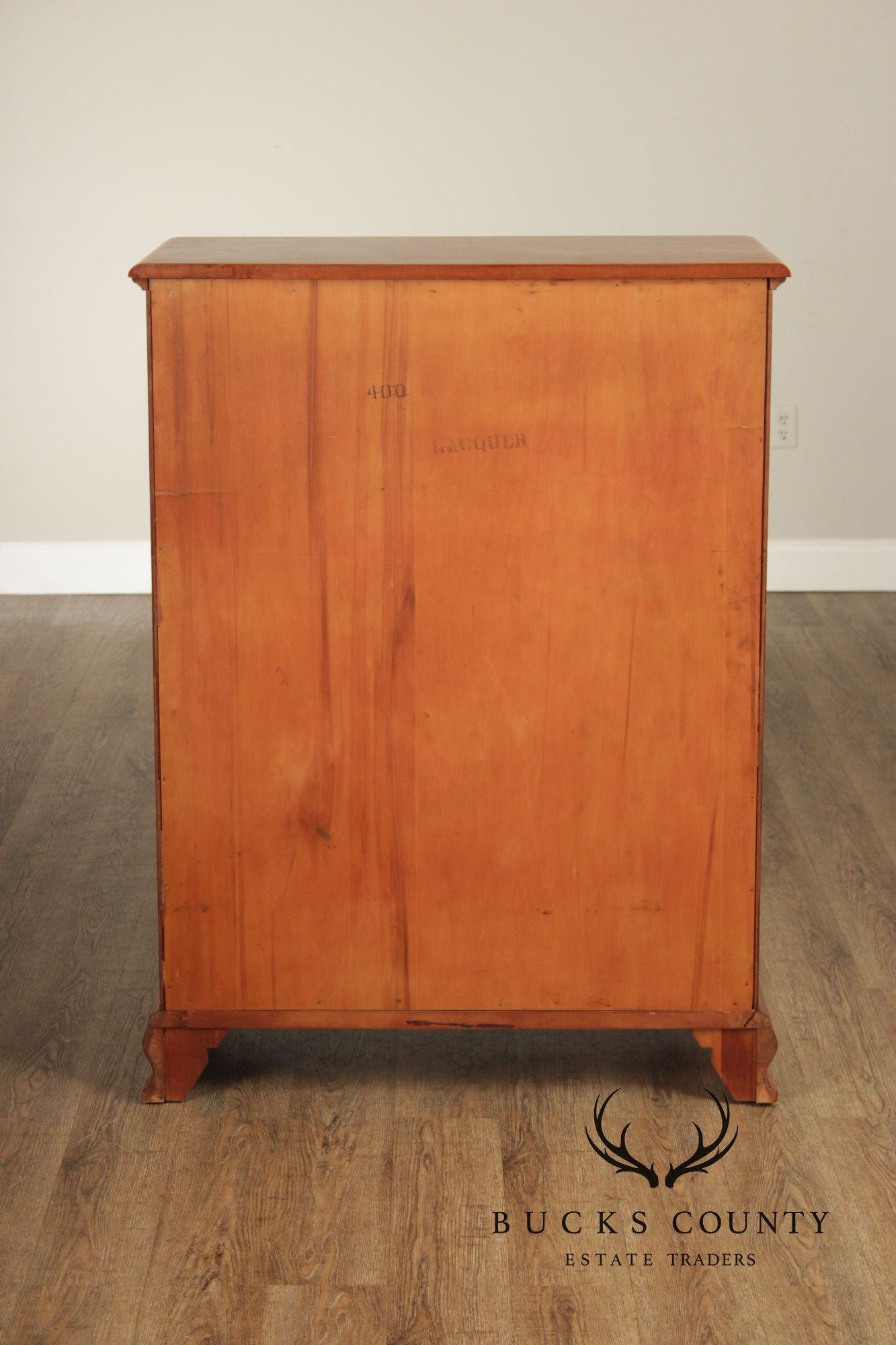 Kling Vintage Solid Cherry Chippendale Style Tall Chest