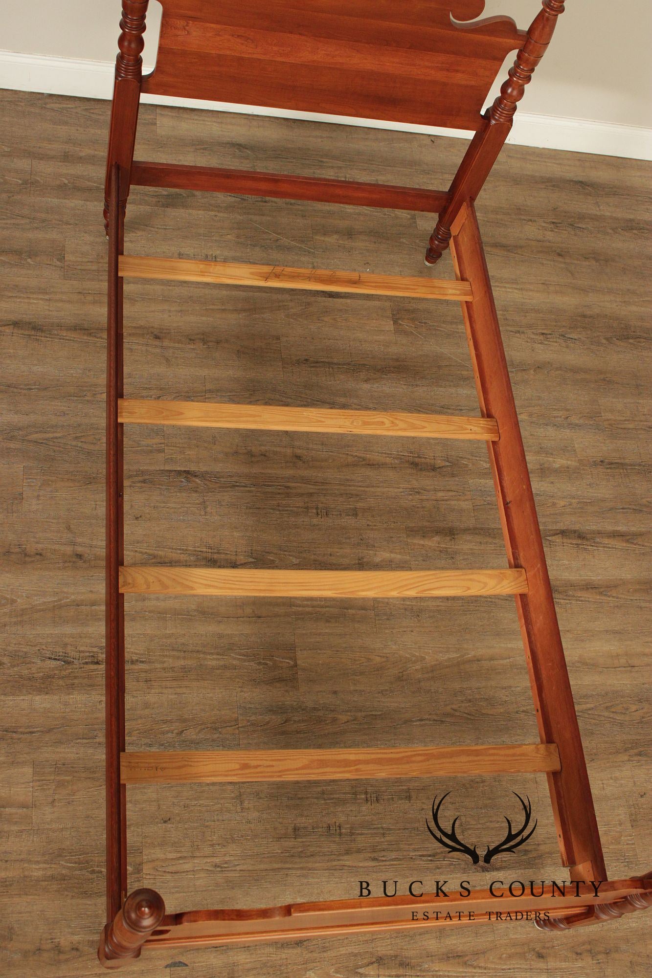 Kling Vintage Pair Of Solid Cherry Twin Beds