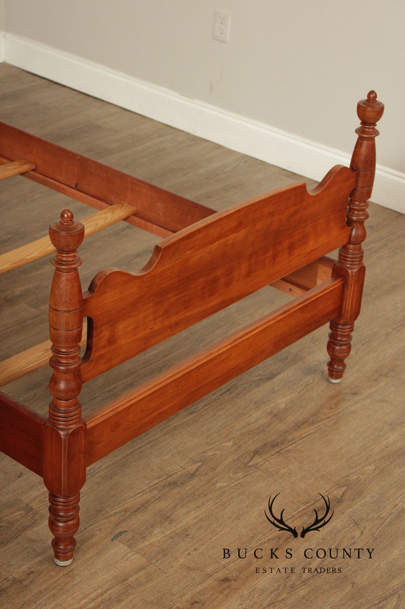 Kling Vintage Pair Of Solid Cherry Twin Beds