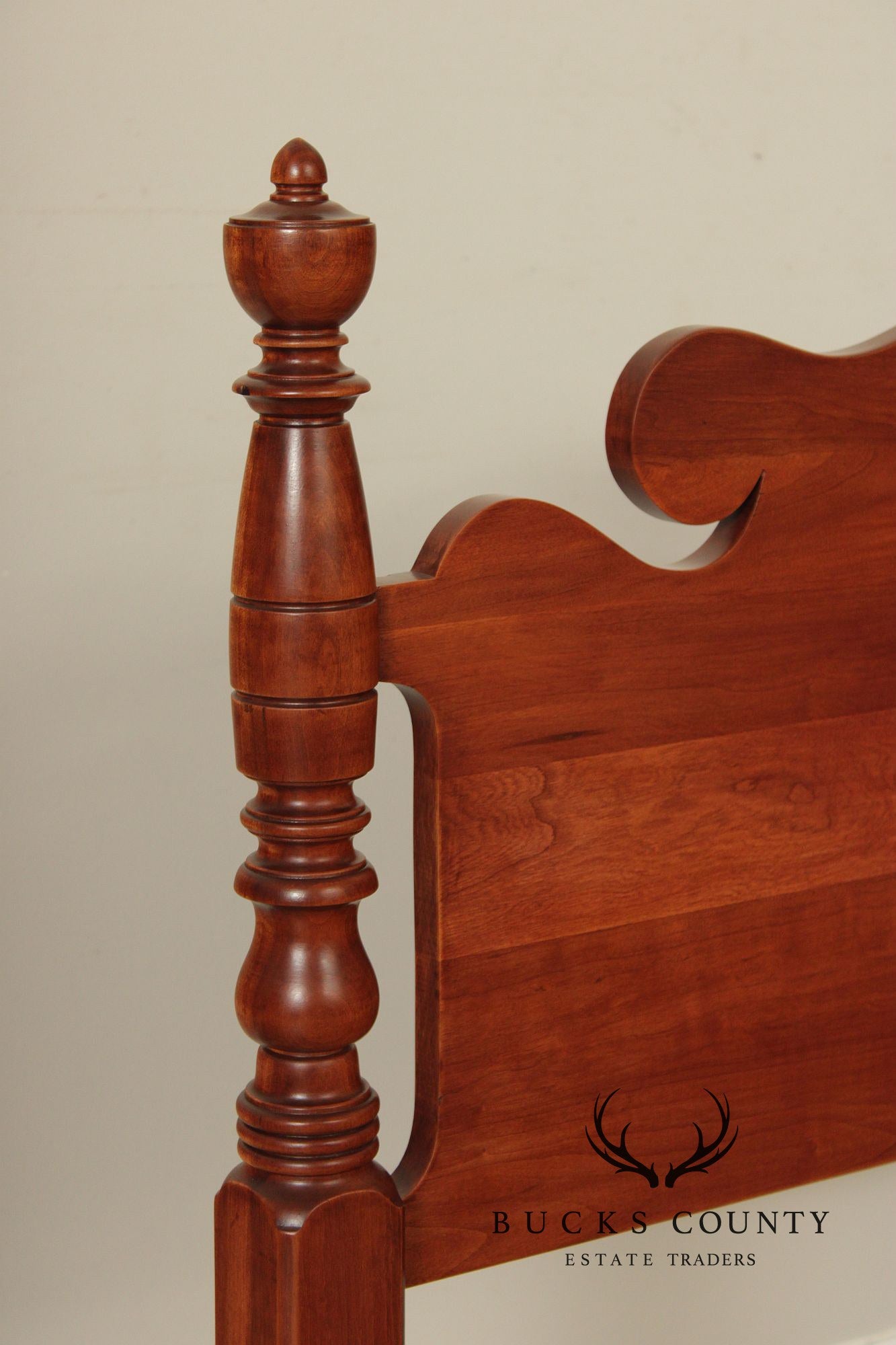 Kling Vintage Pair Of Solid Cherry Twin Beds