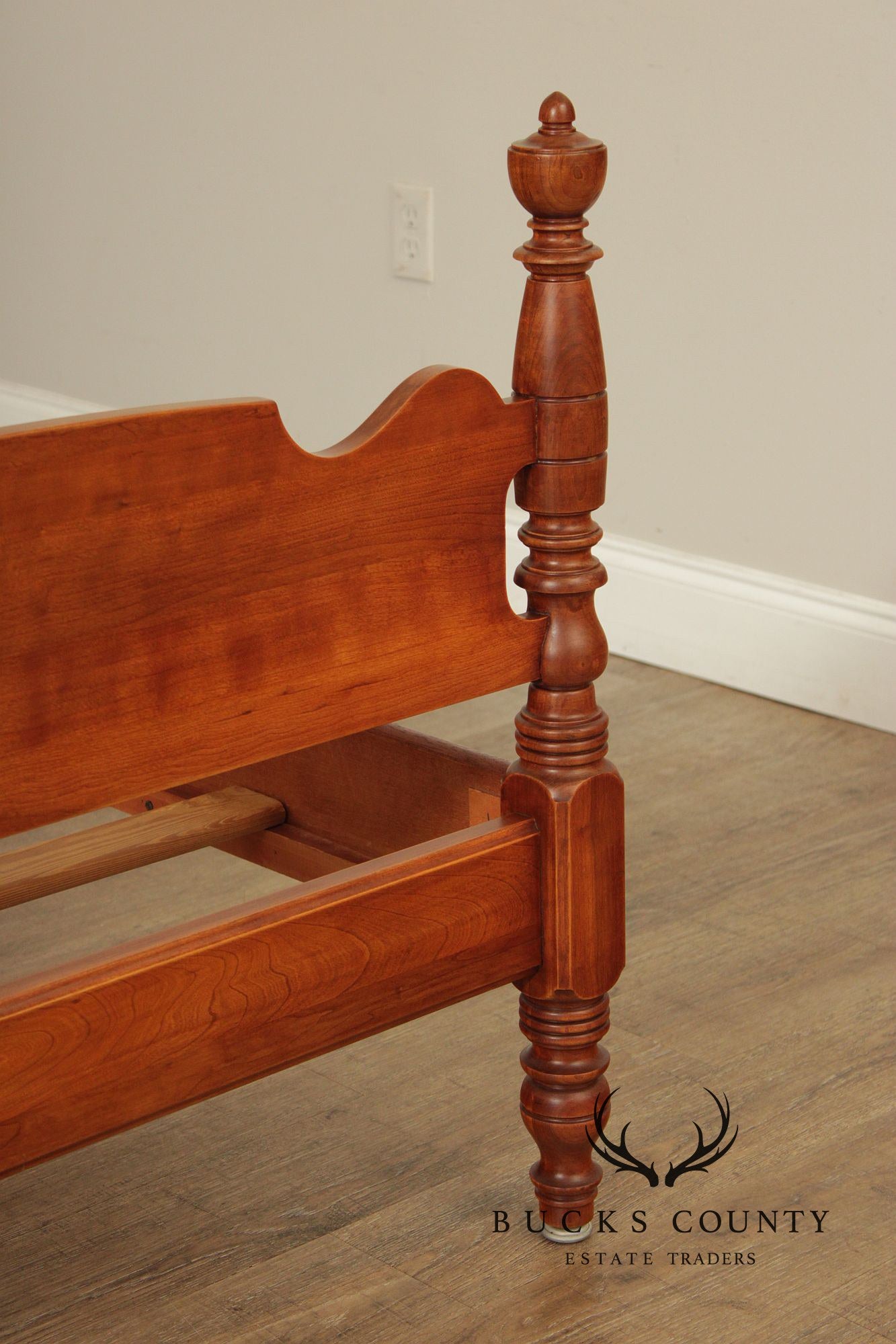Kling Vintage Pair Of Solid Cherry Twin Beds