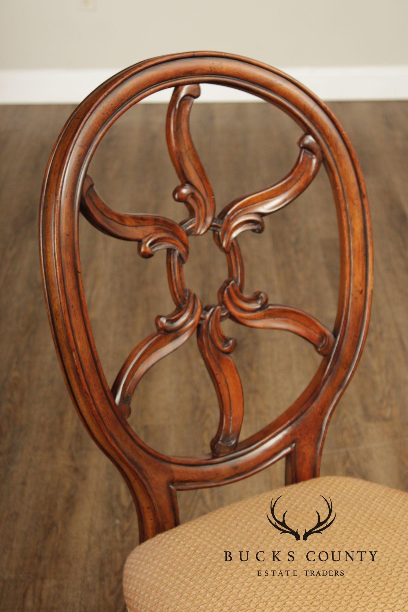 Henredon French Louis XV Style Set of Six Dining Chairs