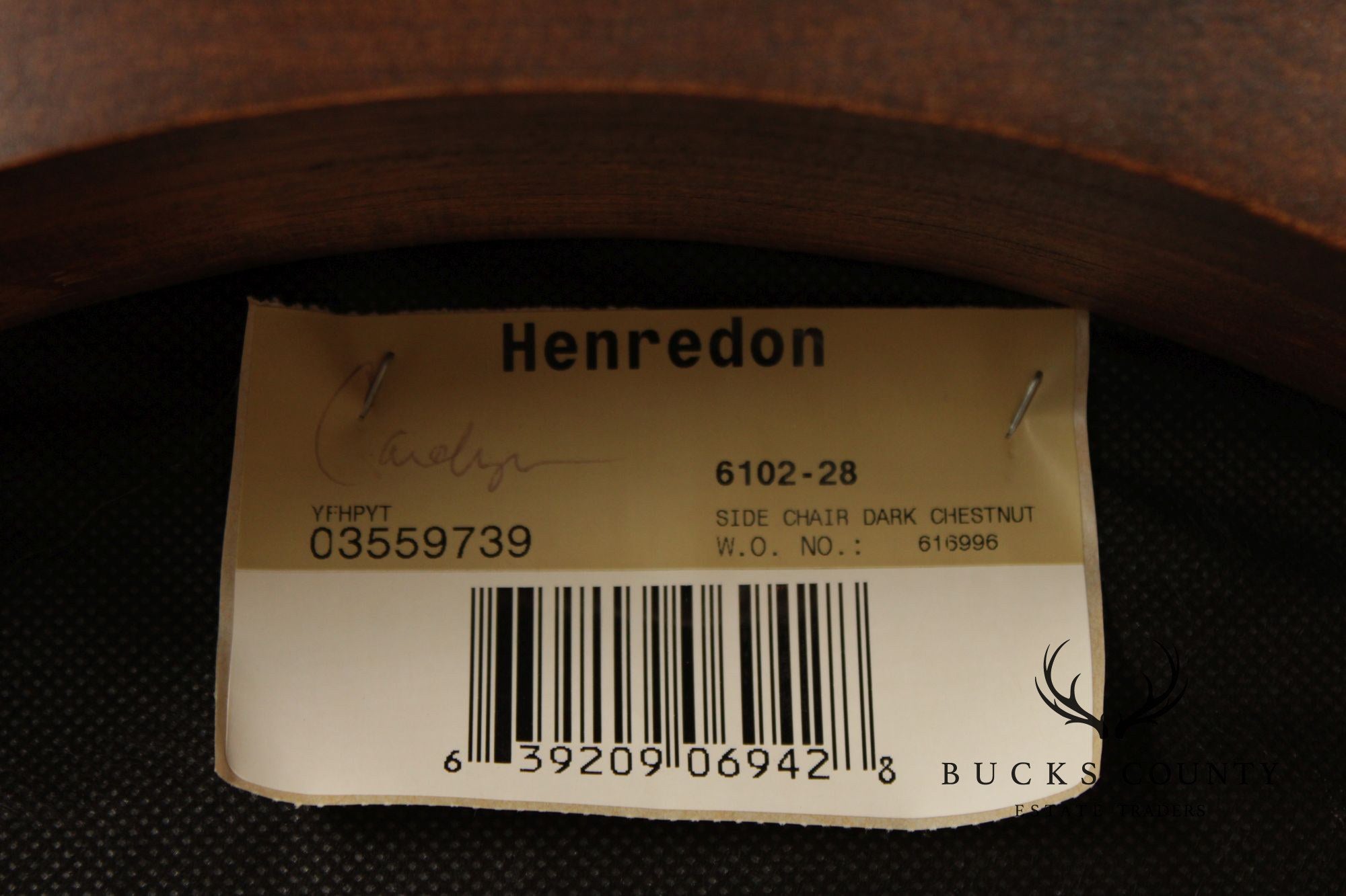 Henredon French Louis XV Style Set of Six Dining Chairs