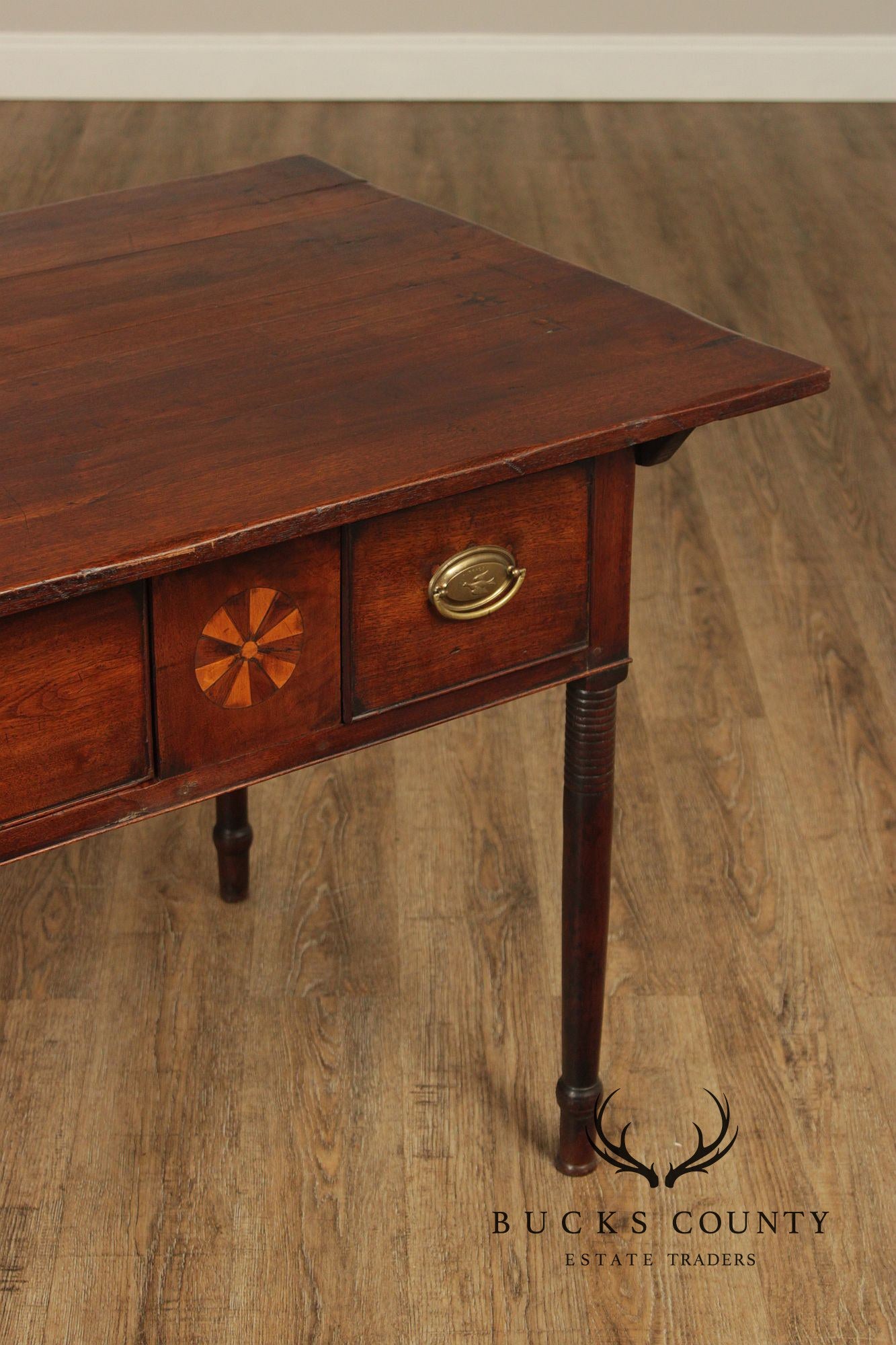 Federal Period Sheraton Style Walnut Tavern Table