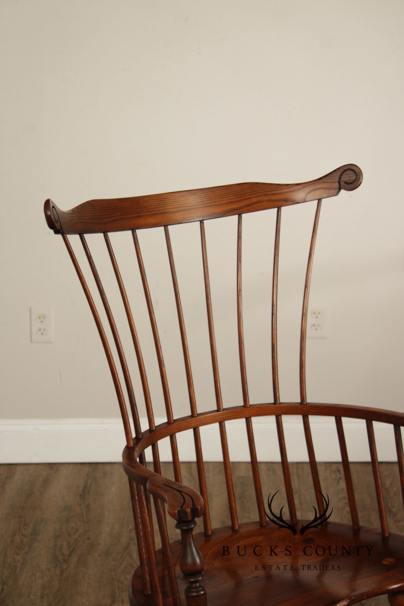 Vintage Quality Bench Made Windsor Armchair