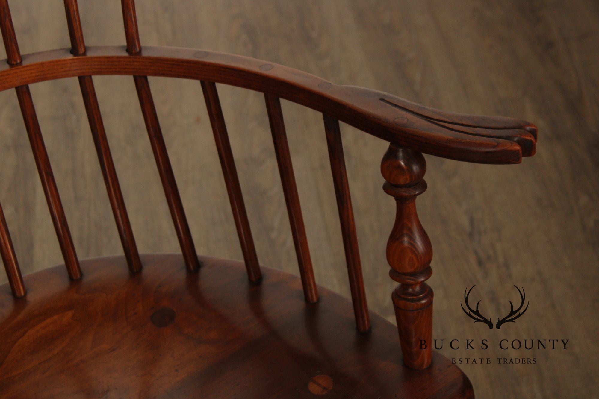 Vintage Quality Bench Made Windsor Armchair