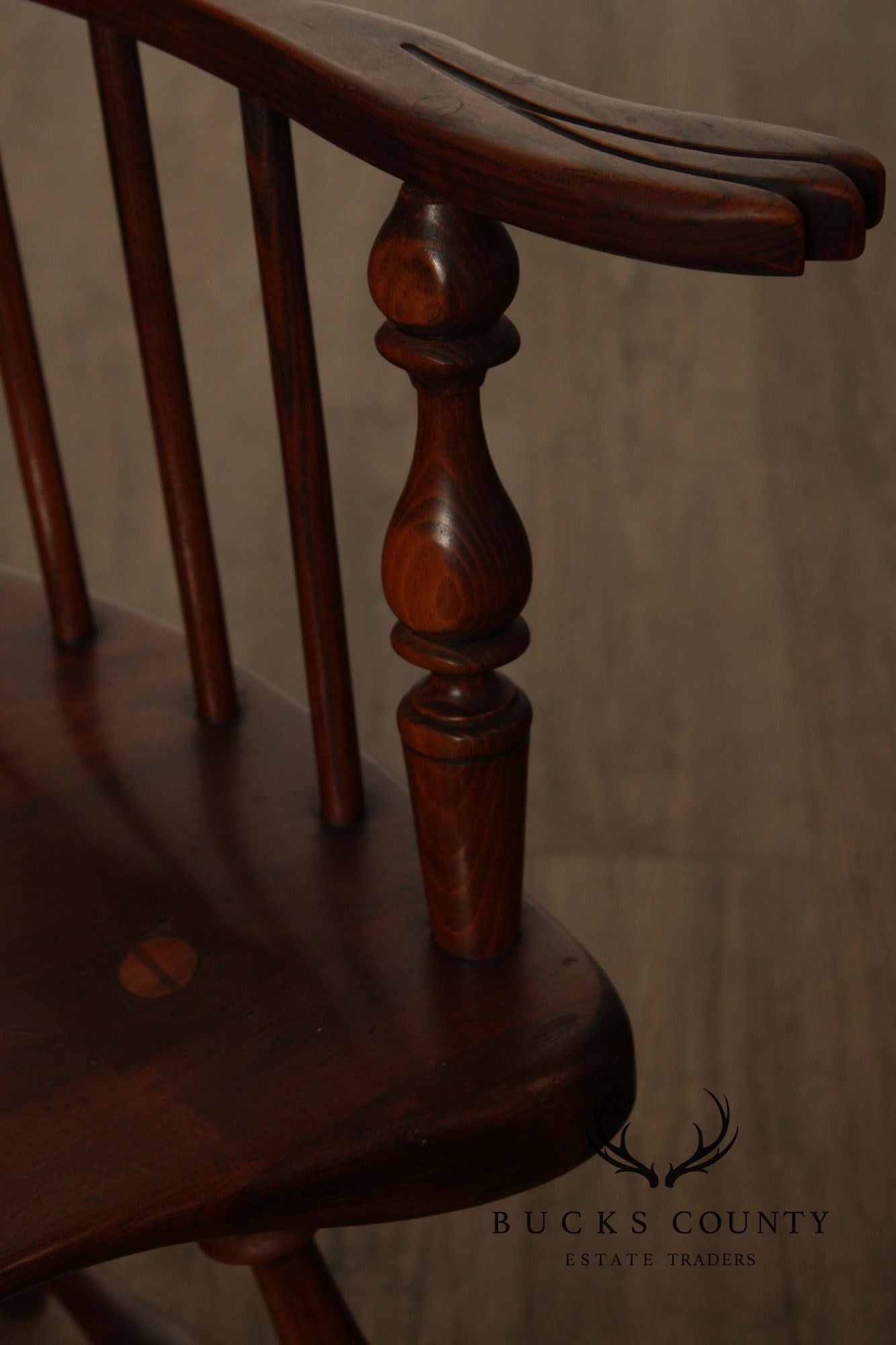 Vintage Quality Bench Made Windsor Armchair
