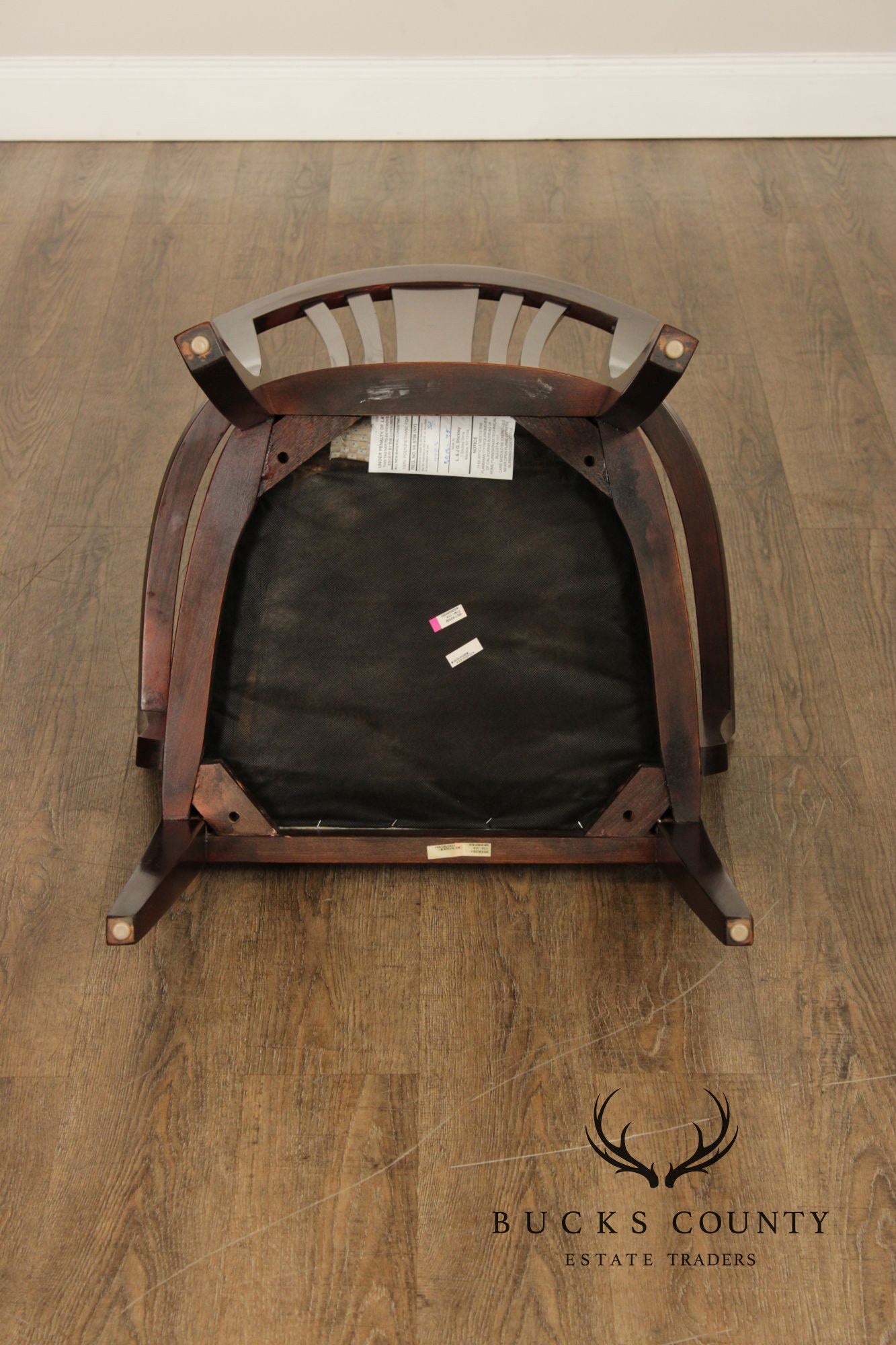 Stickley Set of Ten Cherry 'Bayonne' Dining Chairs