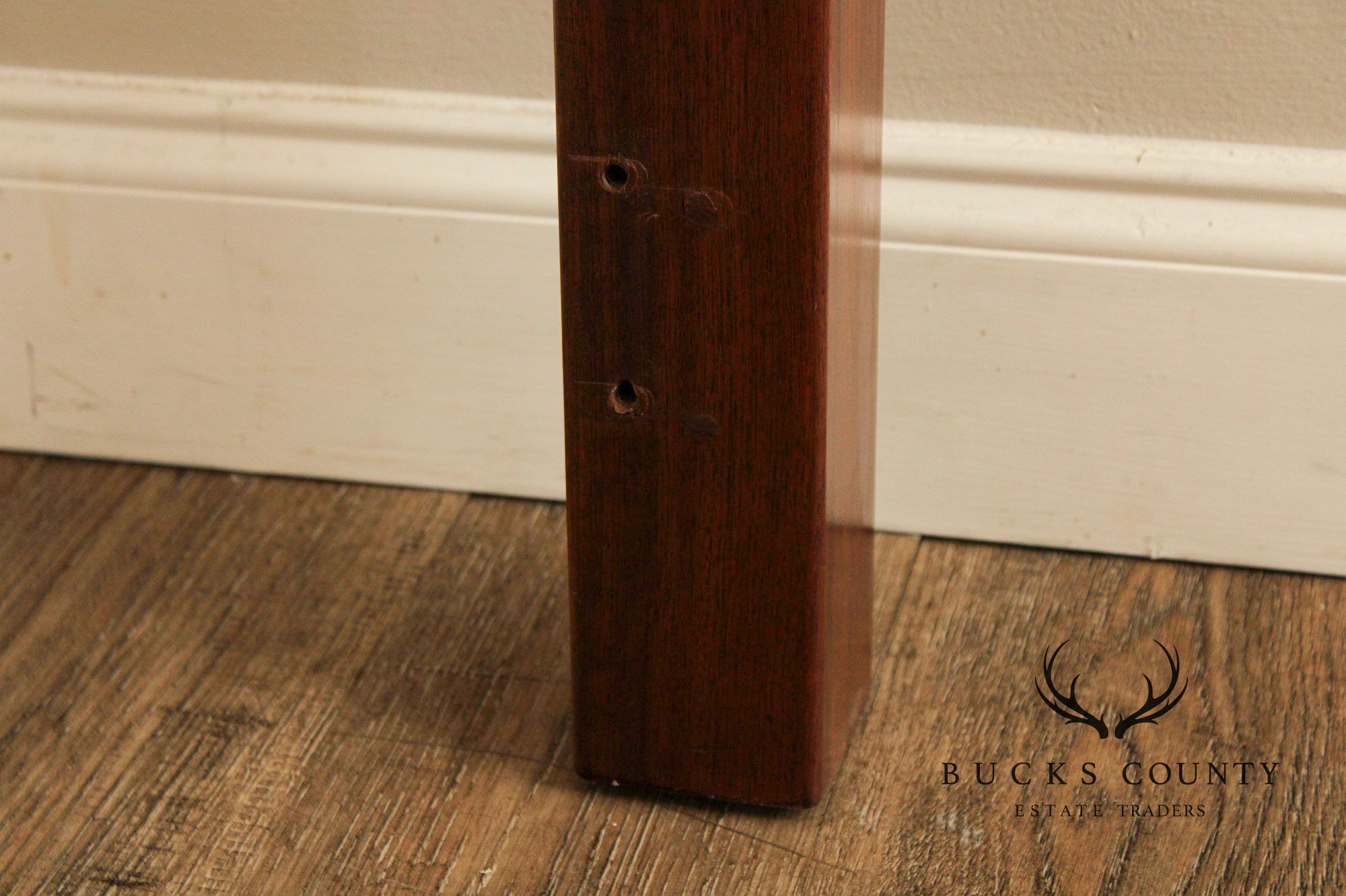 Custom Quality King Size Walnut Farmhouse Style Headboard