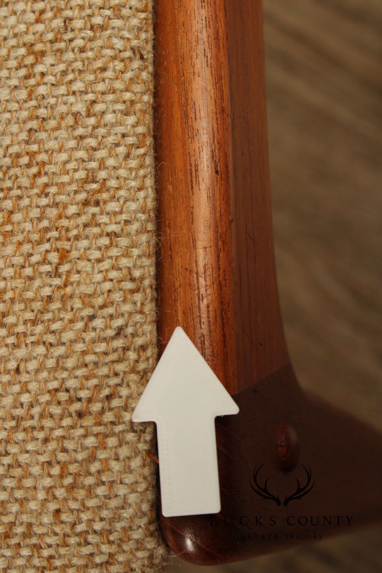 Sun Furniture Danish Modern Style Pair of Teak Side Chairs