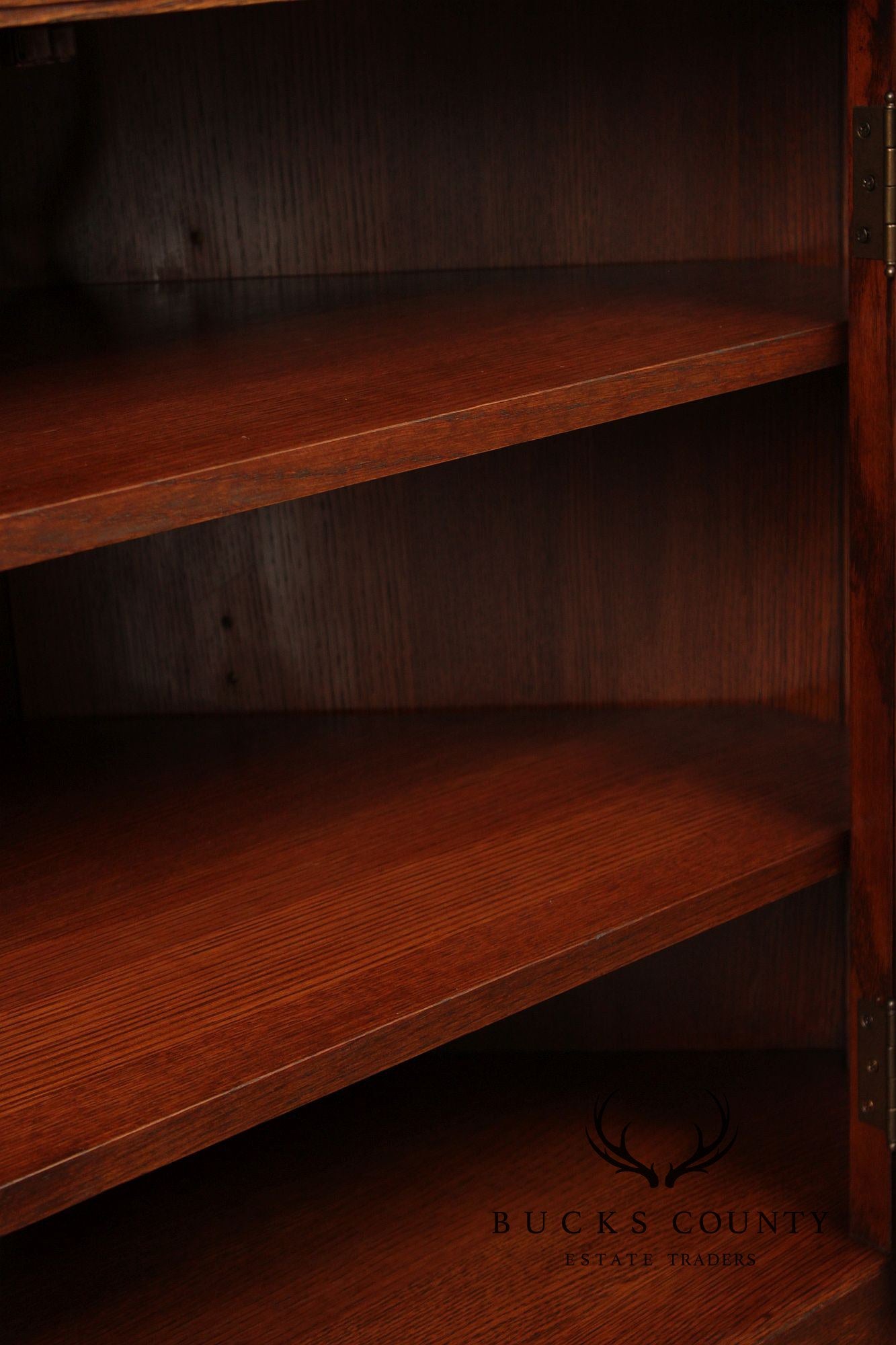 Stickley Mission Collection Oak Corner TV Cabinet