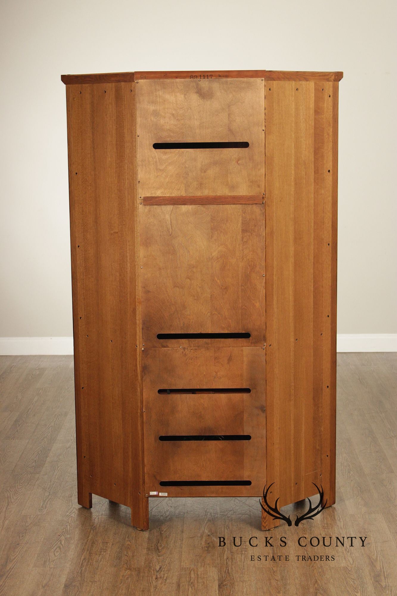 Stickley Mission Collection Oak Corner TV Cabinet