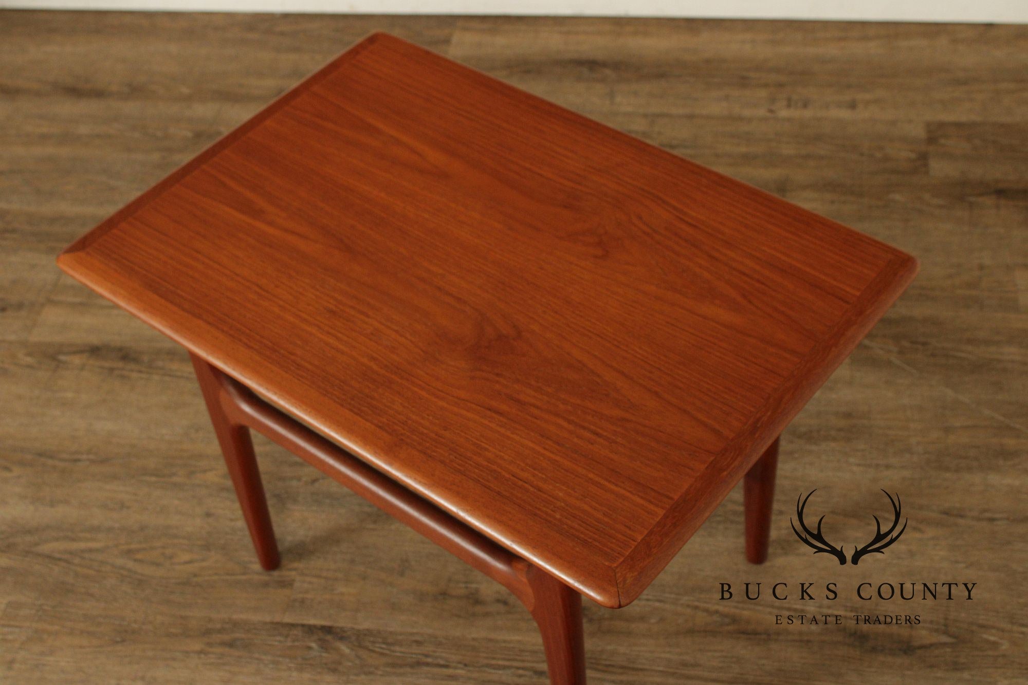 Danish Mid-Century Modern Teak Side Table By Trioh