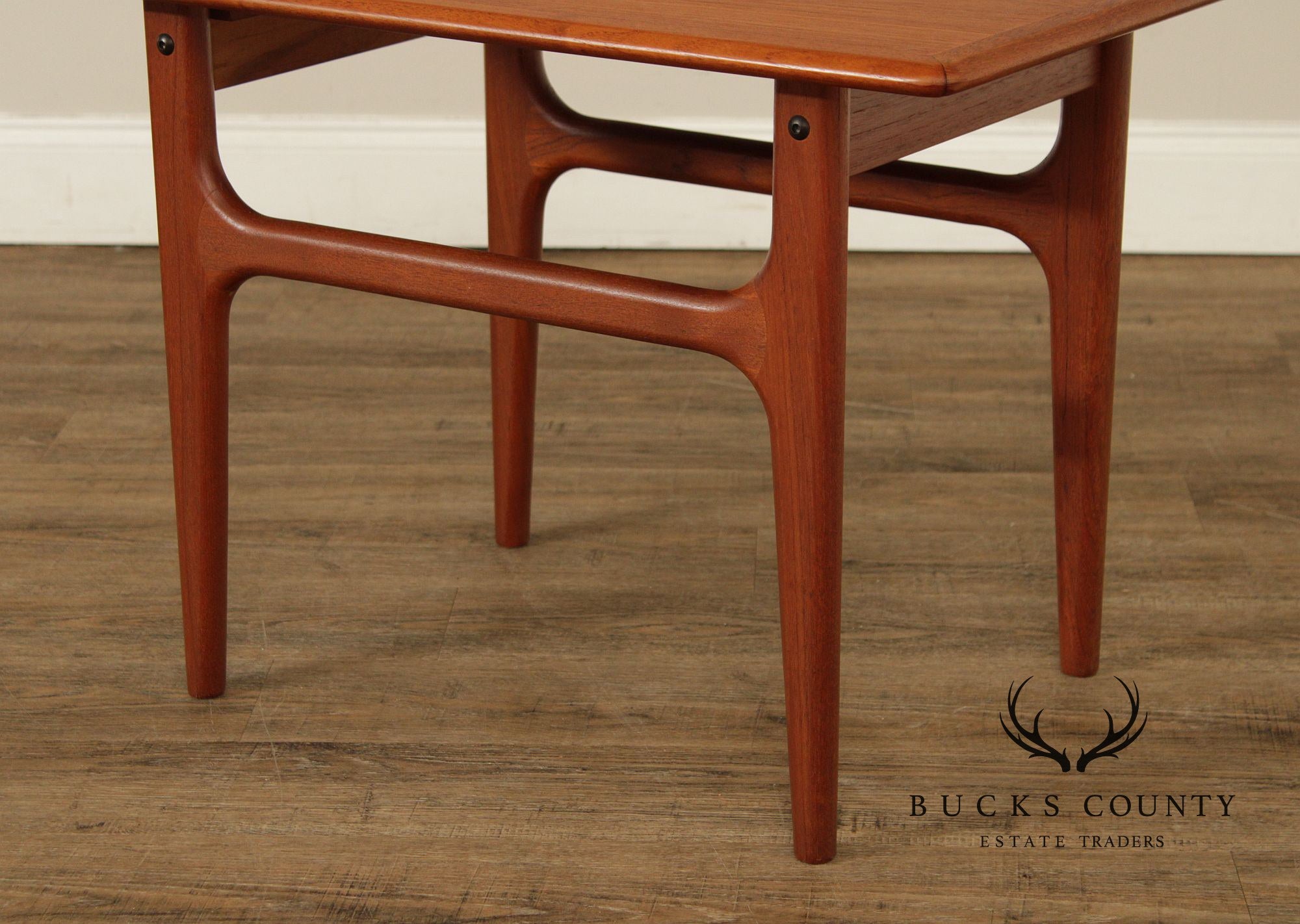 Danish Mid-Century Modern Teak Side Table By Trioh