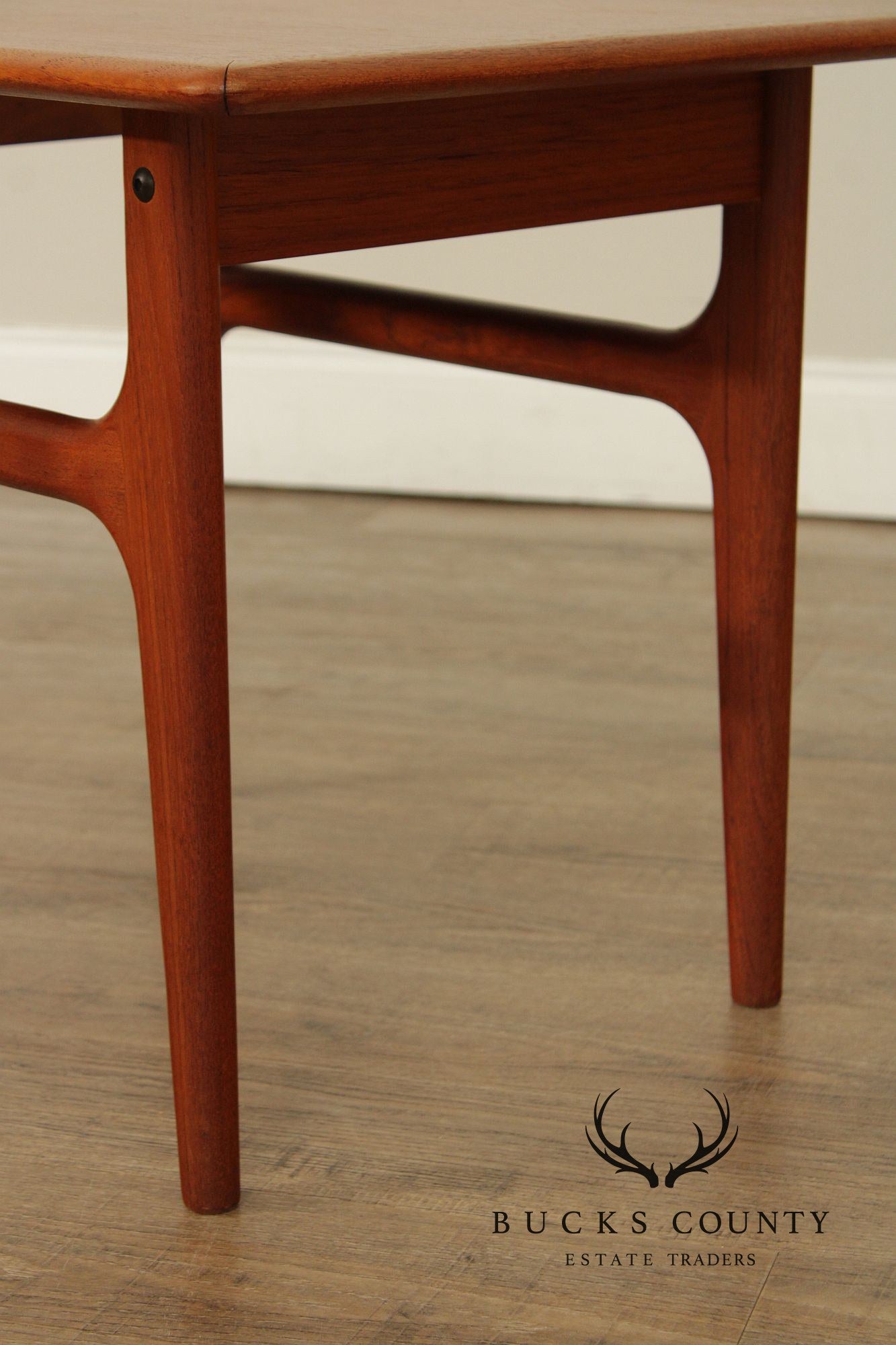 Danish Mid-Century Modern Teak Side Table By Trioh