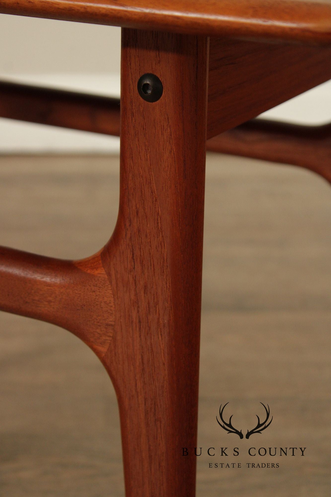 Danish Mid-Century Modern Teak Side Table By Trioh