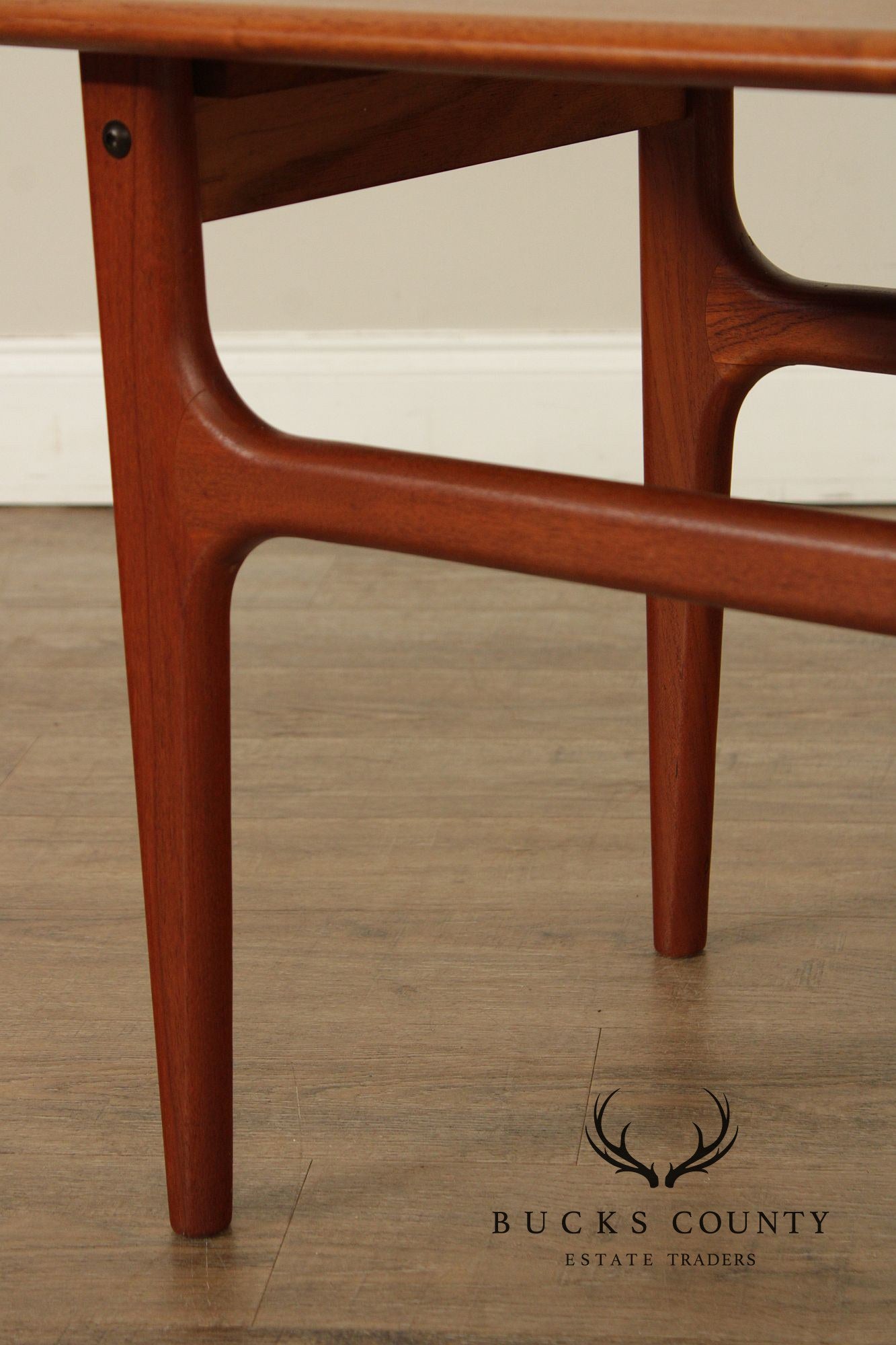 Danish Mid-Century Modern Teak Side Table By Trioh