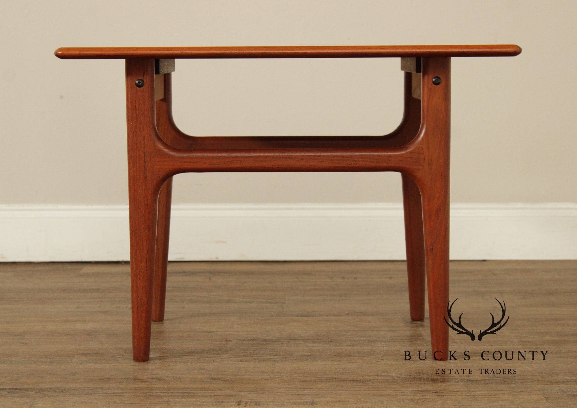 Danish Mid-Century Modern Teak Side Table By Trioh