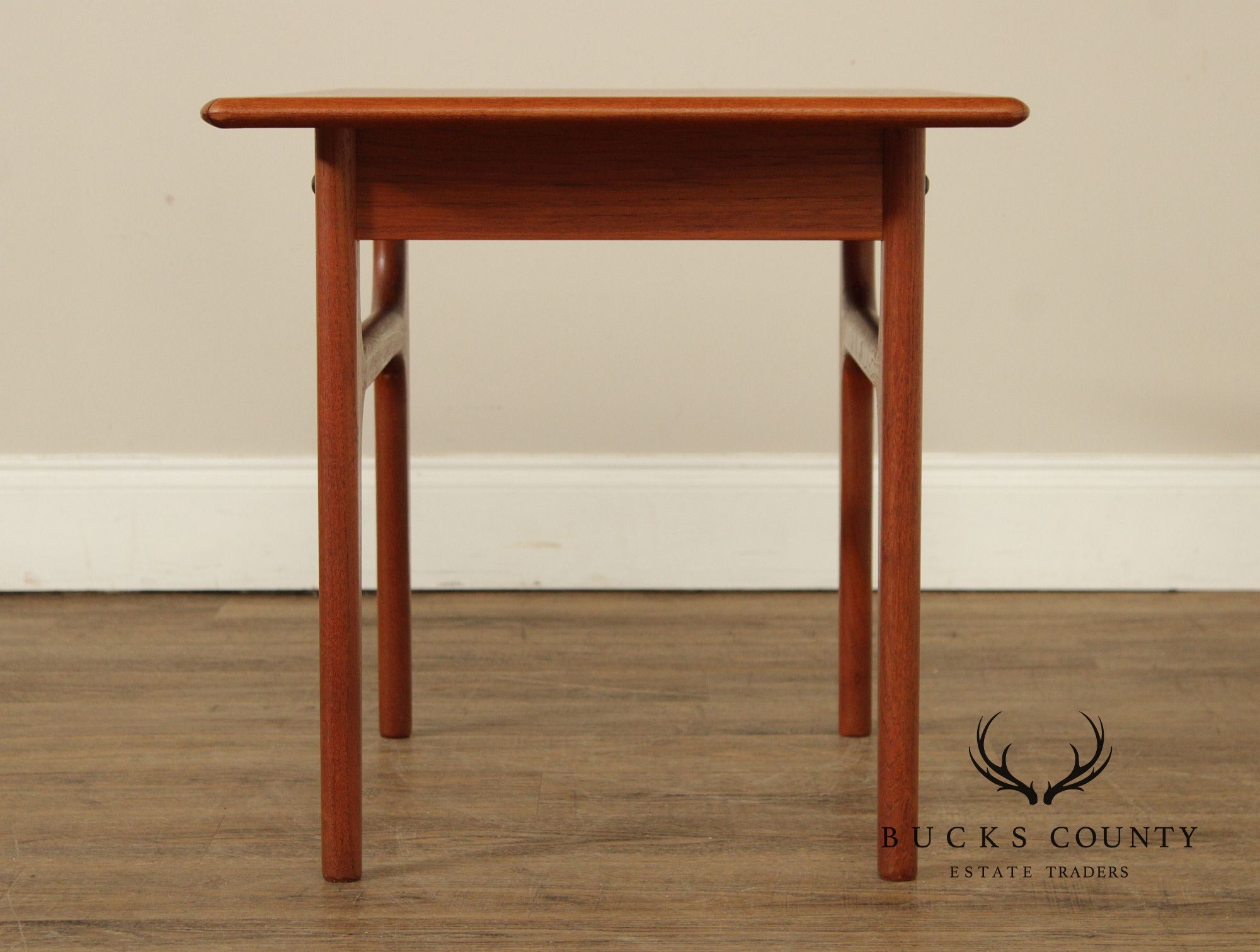 Danish Mid-Century Modern Teak Side Table By Trioh