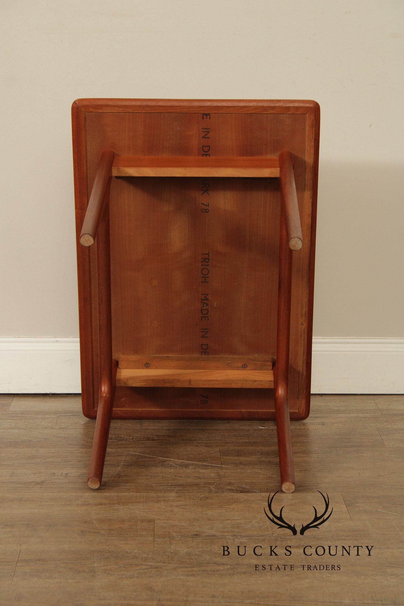 Danish Mid-Century Modern Teak Side Table By Trioh
