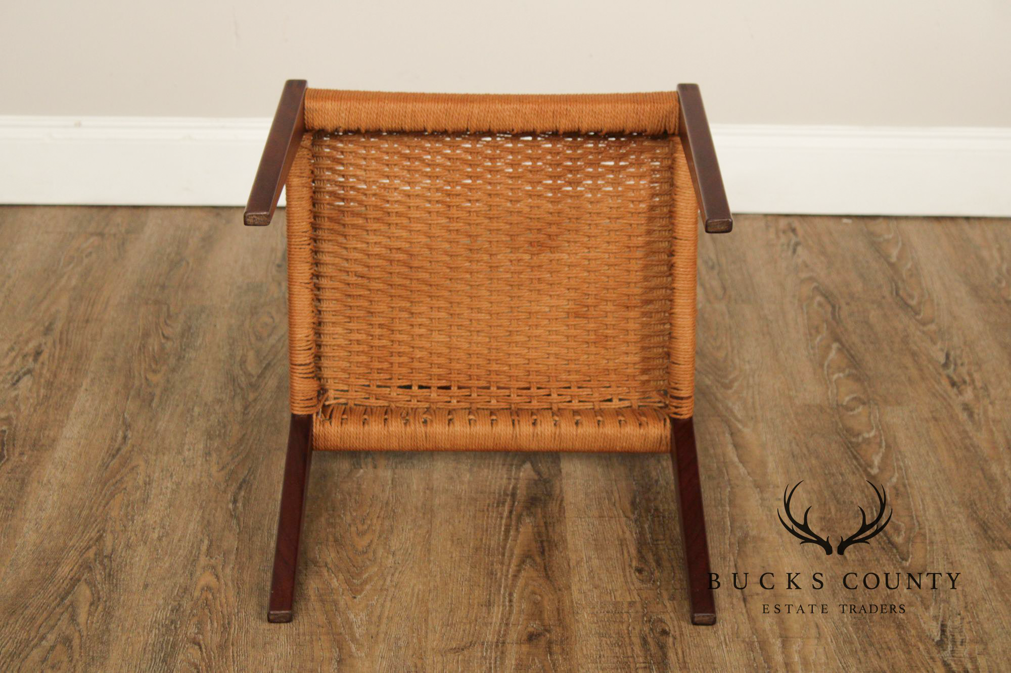 Paul Cadovius Danish Modern Teak Seat Side Chair