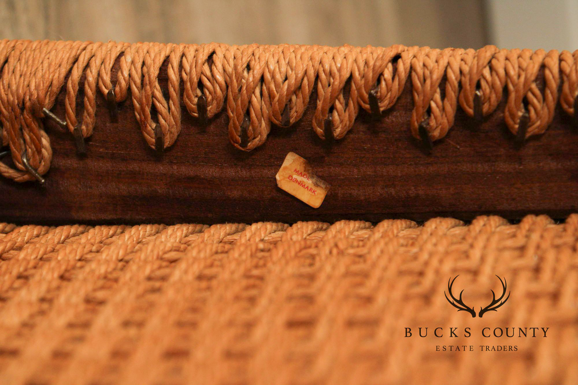 Paul Cadovius Danish Modern Teak Seat Side Chair