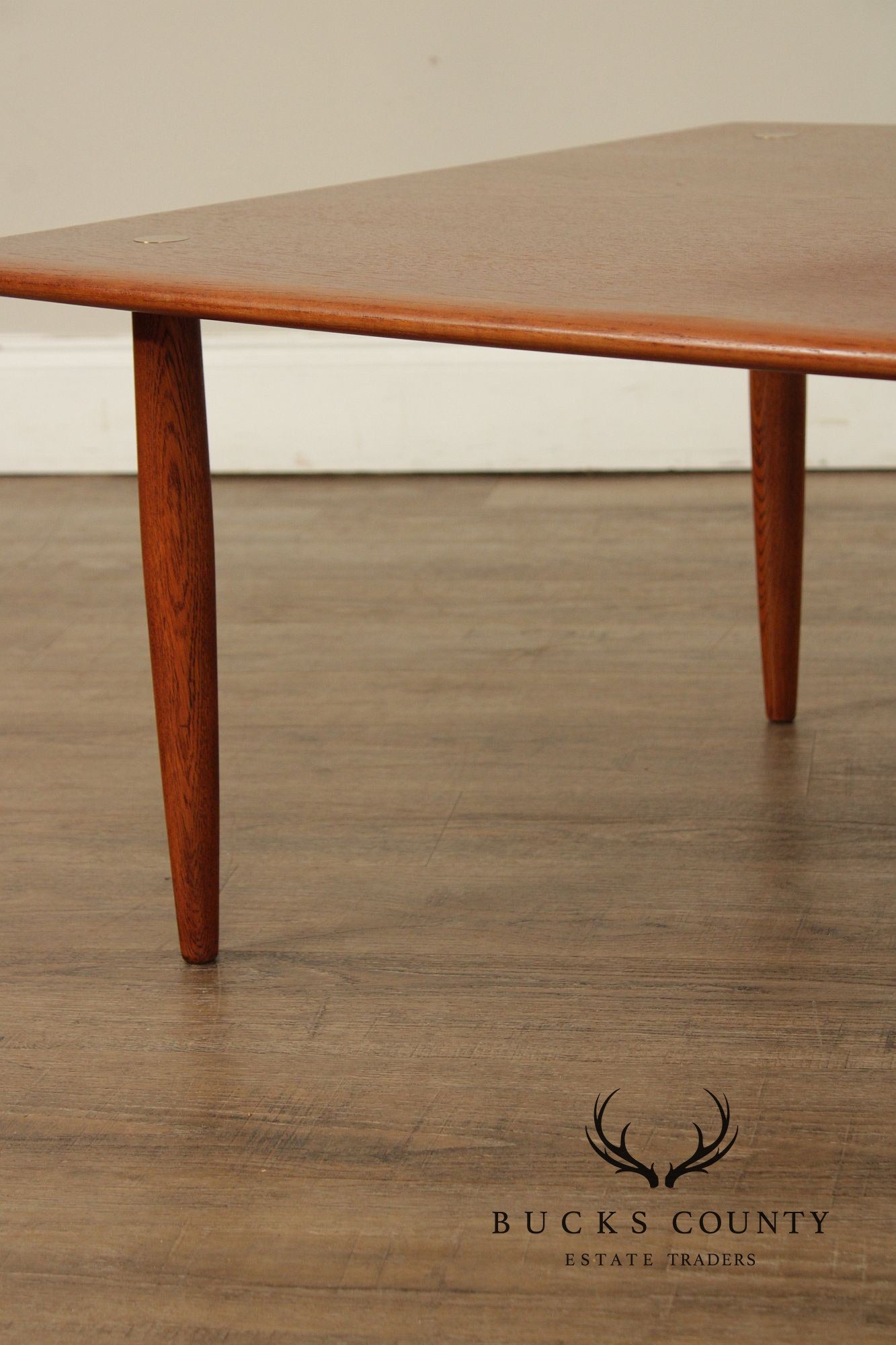 Swedish Mid-Century Modern Square Teak Coffee Table By DUX