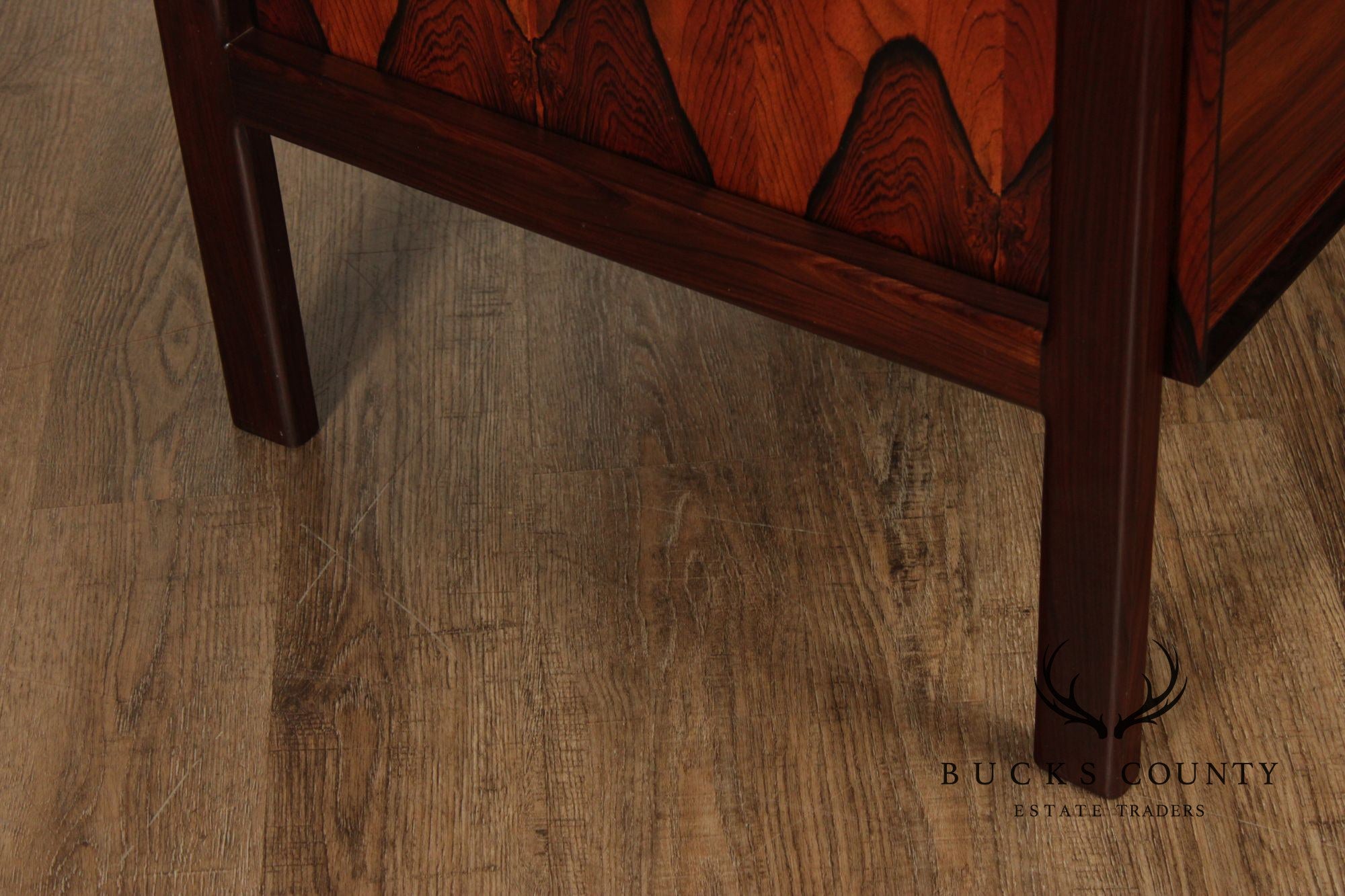 Arne Vodder For Sibast Danish Modern Rosewood Executive Desk