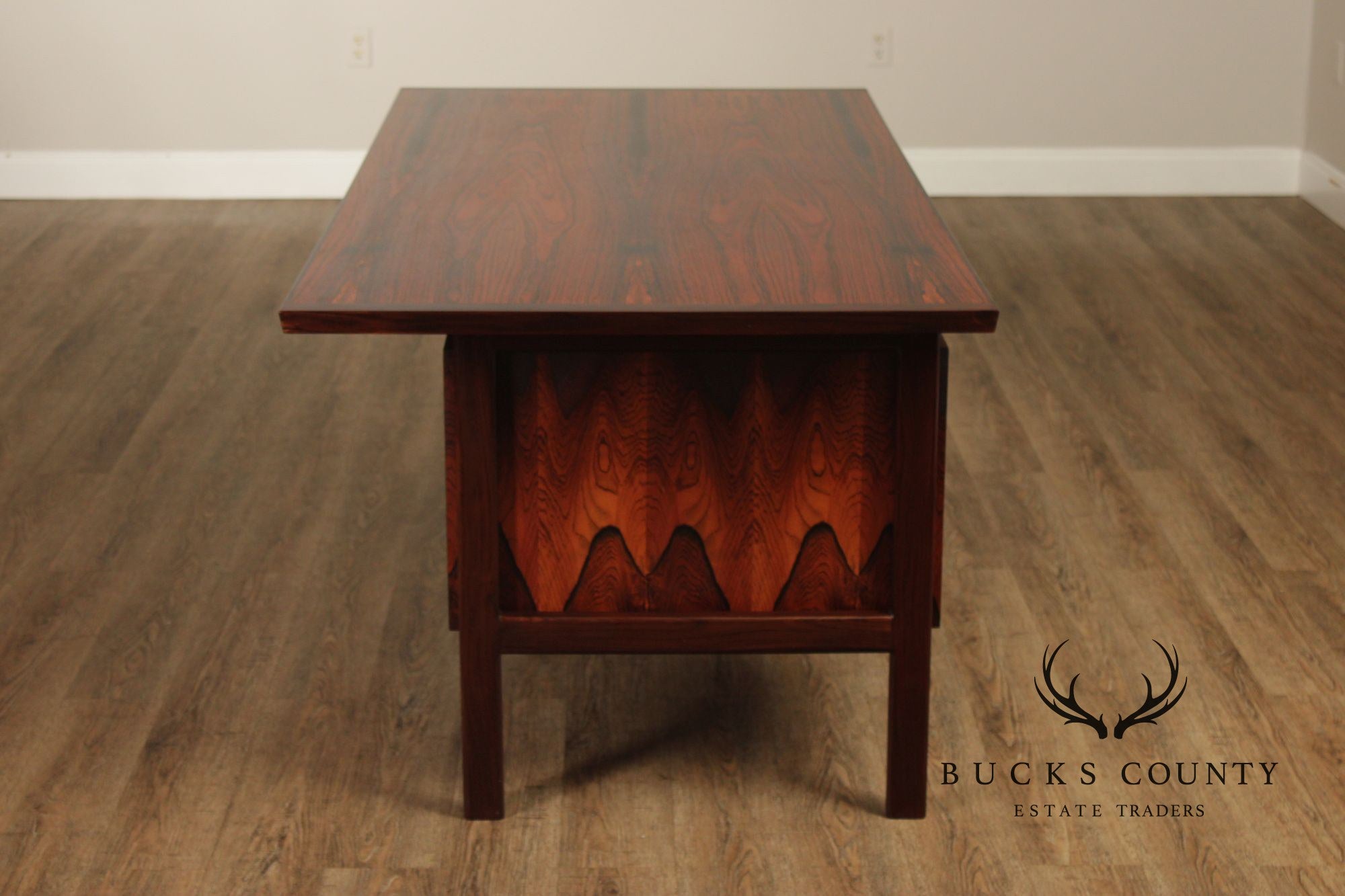 Arne Vodder For Sibast Danish Modern Rosewood Executive Desk