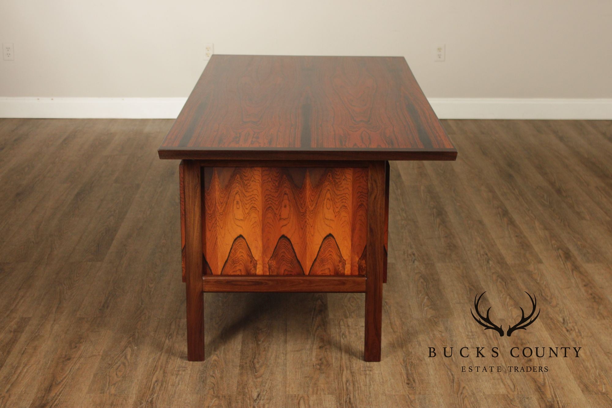 Arne Vodder For Sibast Danish Modern Rosewood Executive Desk