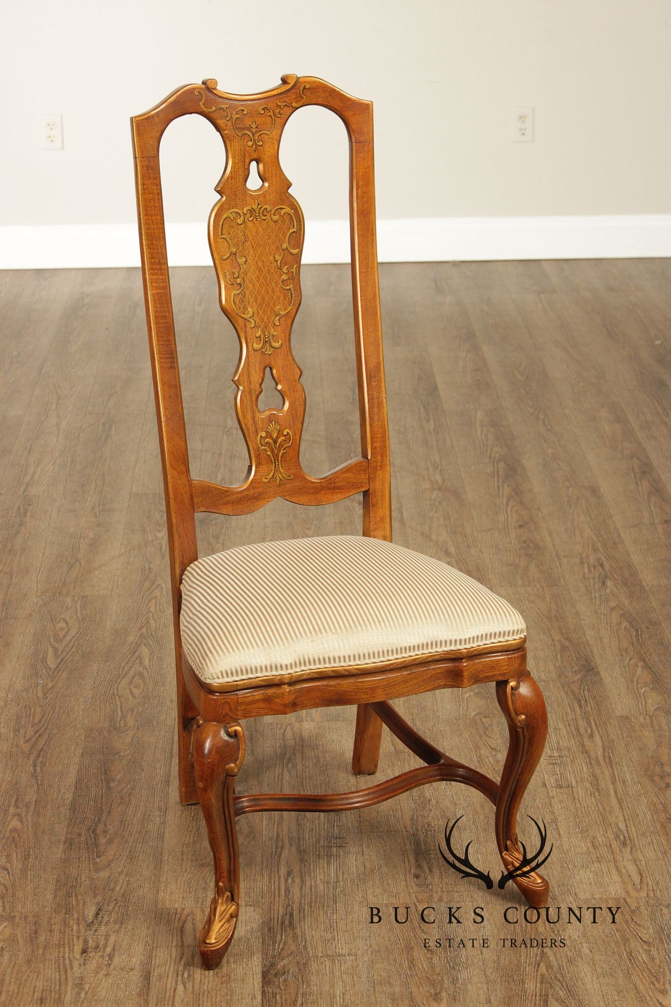 Drexel Heritage Italian Provincial Style Set of Six Dining Chairs