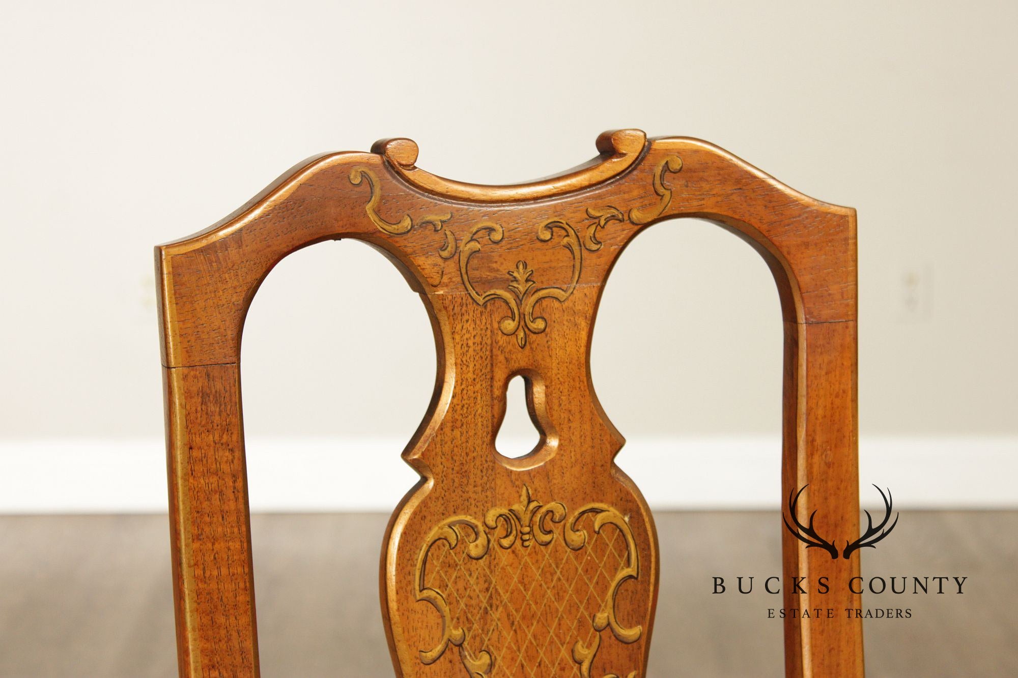 Drexel Heritage Italian Provincial Style Set of Six Dining Chairs