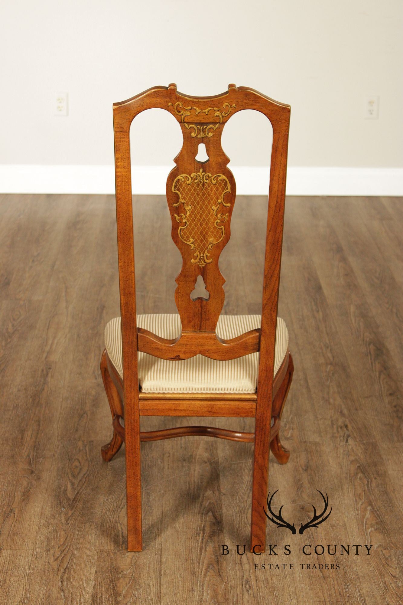 Drexel Heritage Italian Provincial Style Set of Six Dining Chairs