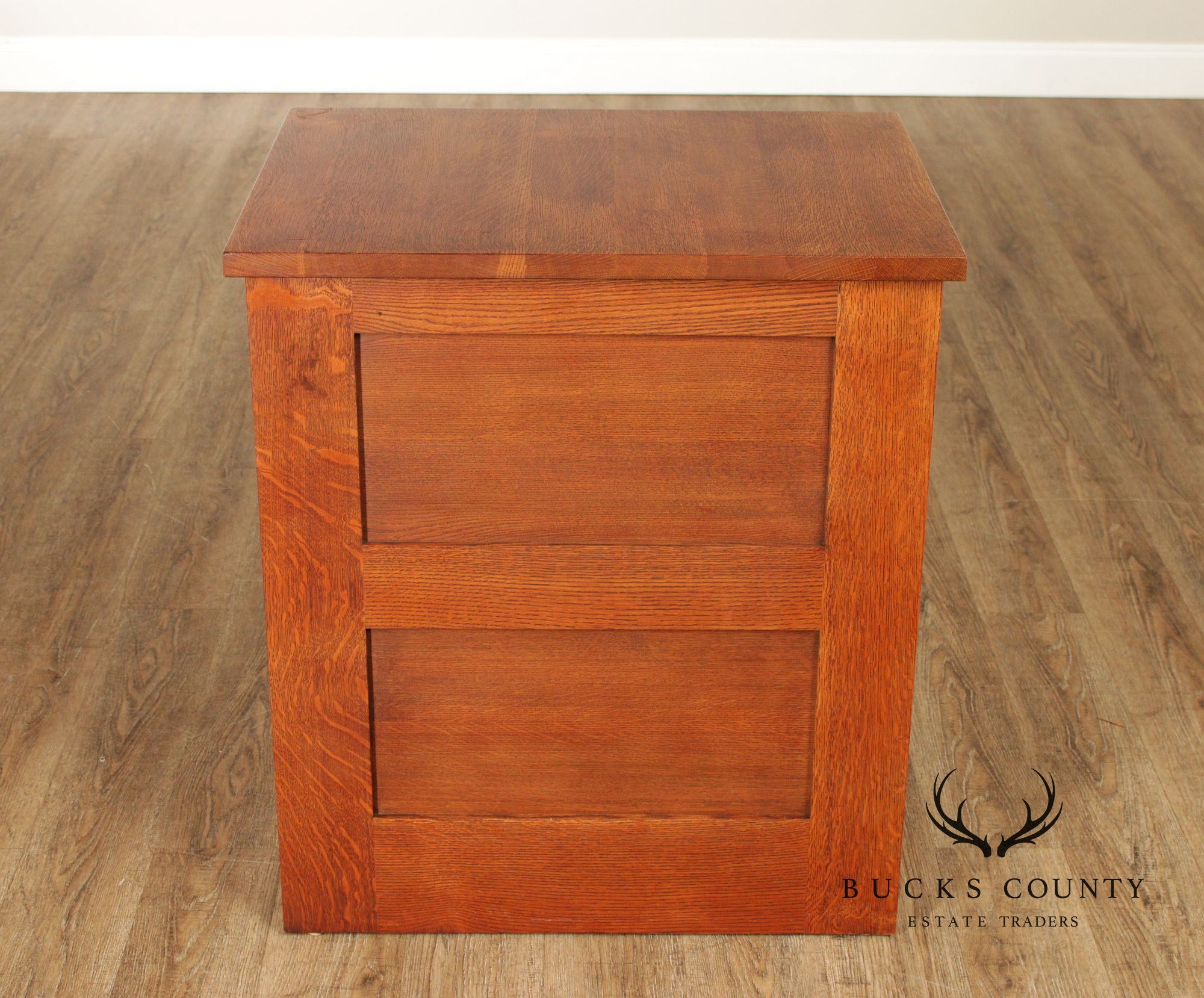 Stickley Mission Collection Oak Two-Drawer File Cabinet