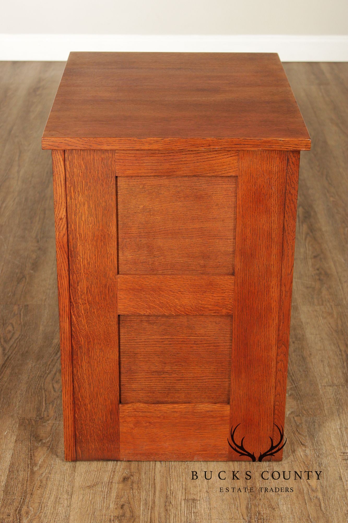 Stickley Mission Collection Oak Two-Drawer File Cabinet