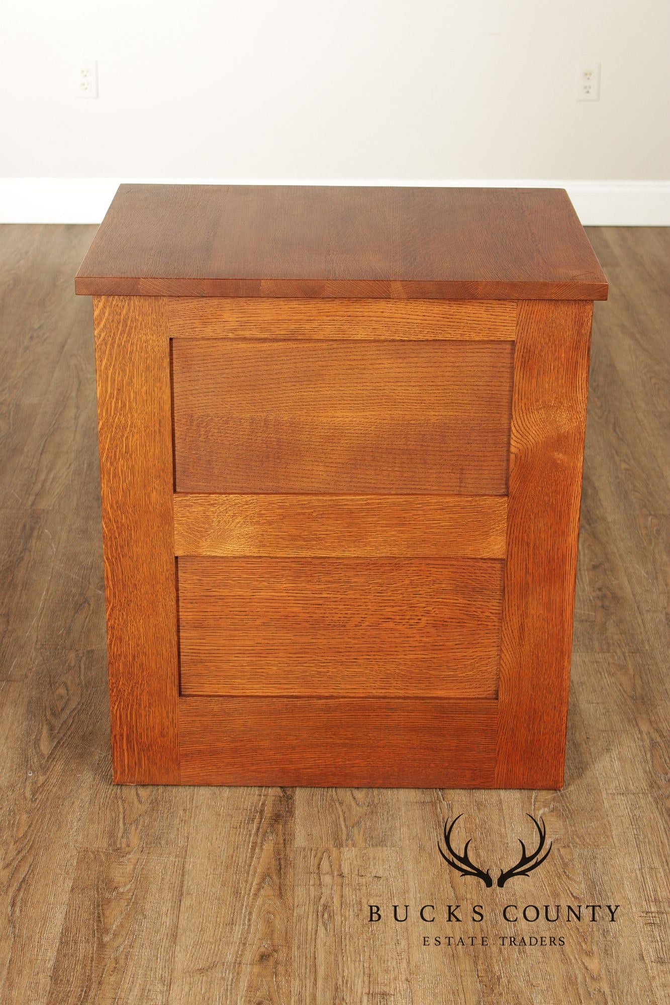 Stickley Mission Collection Oak Two-Drawer File Cabinet