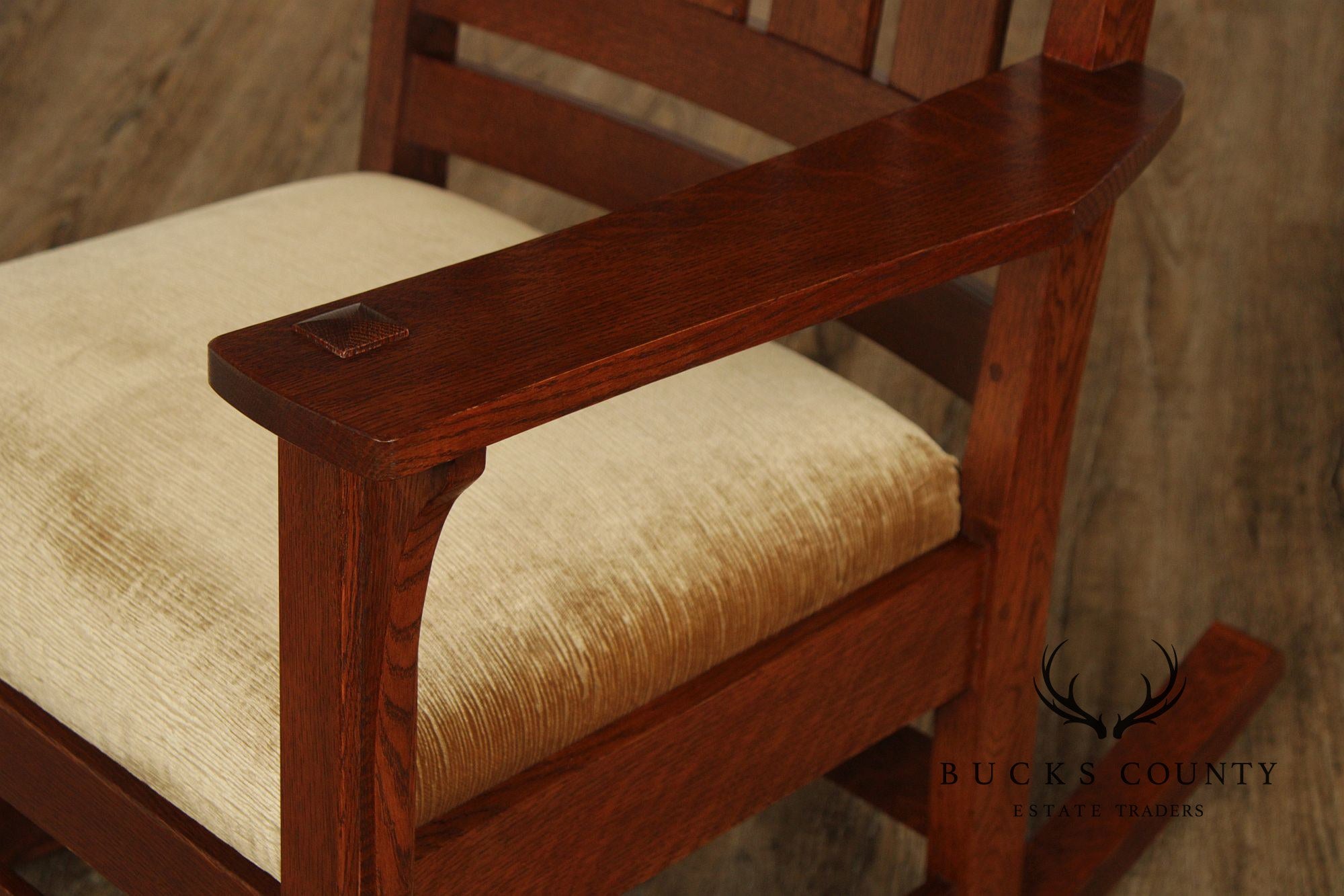 Stickley Mission Collection Oak Rocking Chair