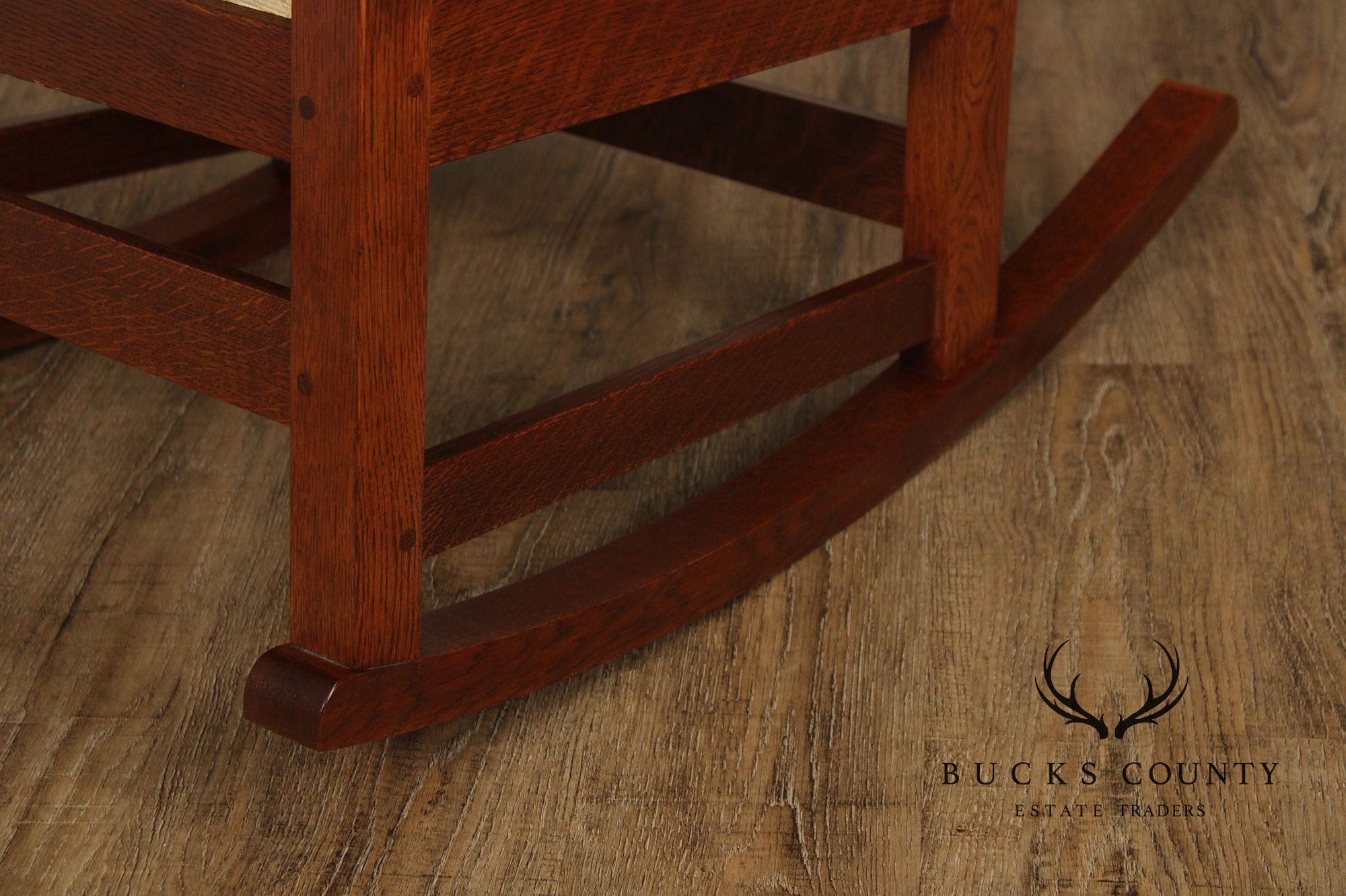 Stickley Mission Collection Oak Rocking Chair