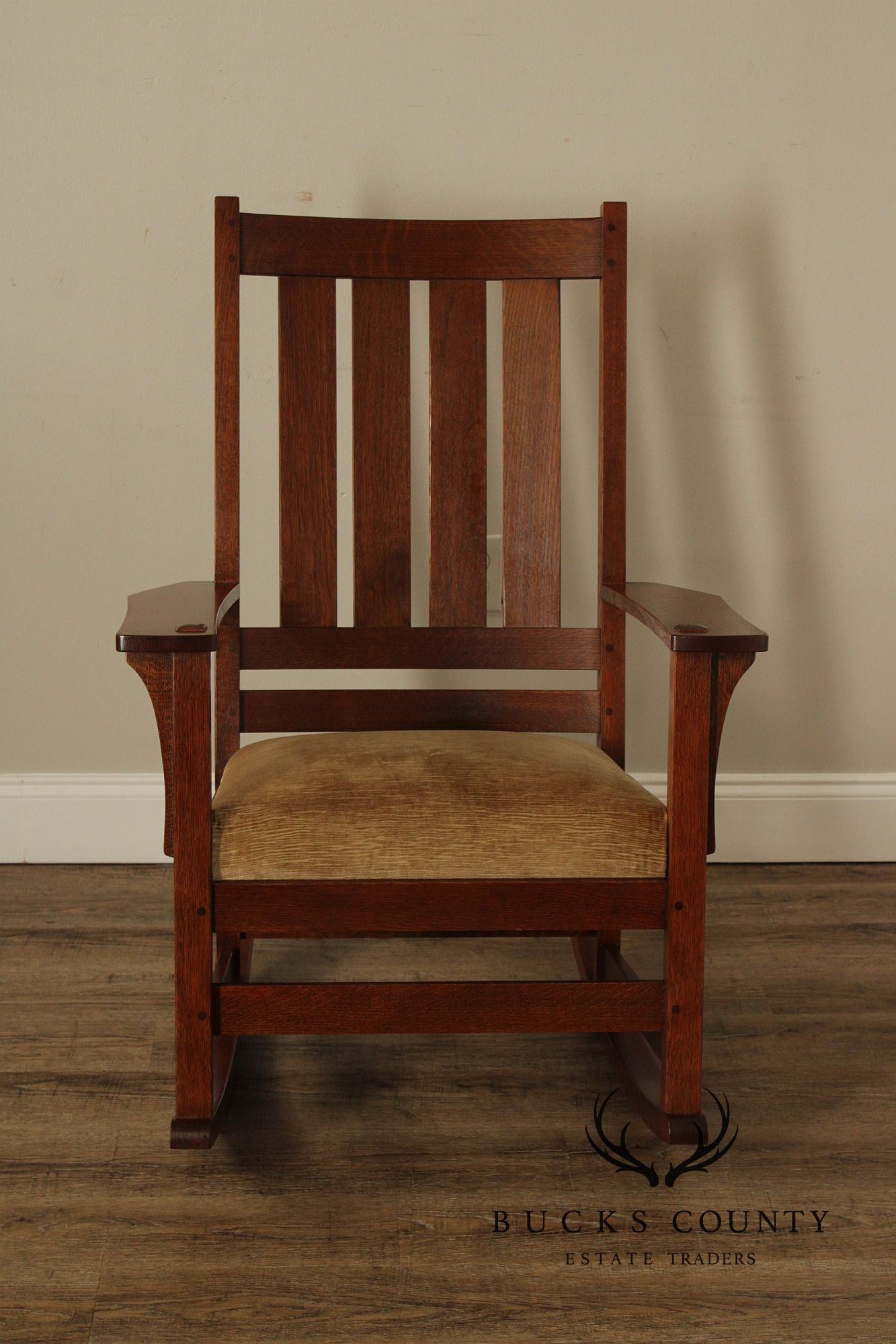Stickley Mission Collection Oak Rocking Chair