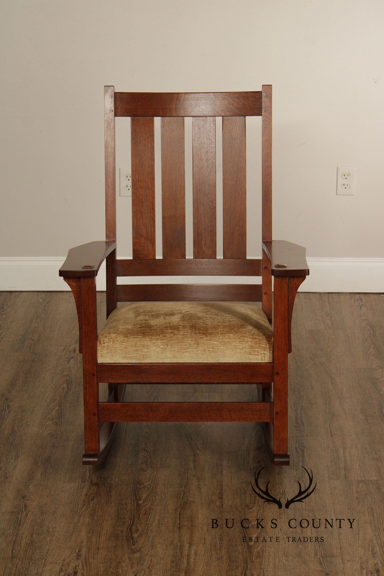 Stickley Mission Collection Oak Rocking Chair