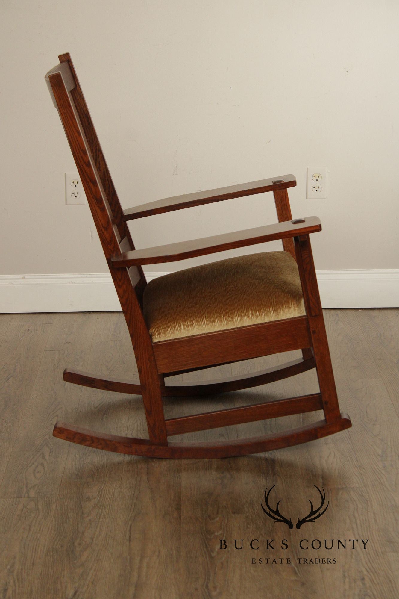 Stickley Mission Collection Oak Rocking Chair