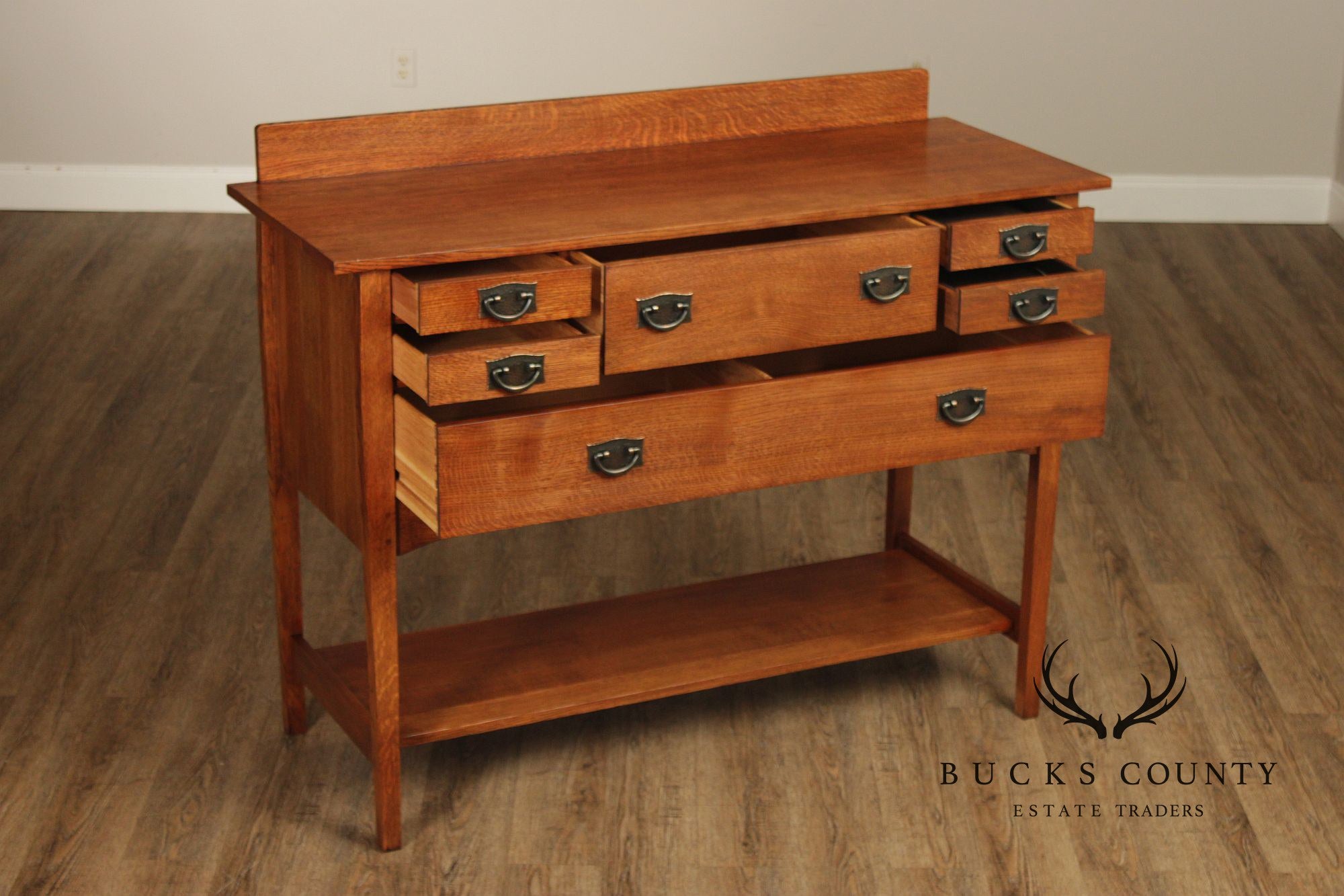Stickley Mission Collection Harvey Ellis Oak Sideboard