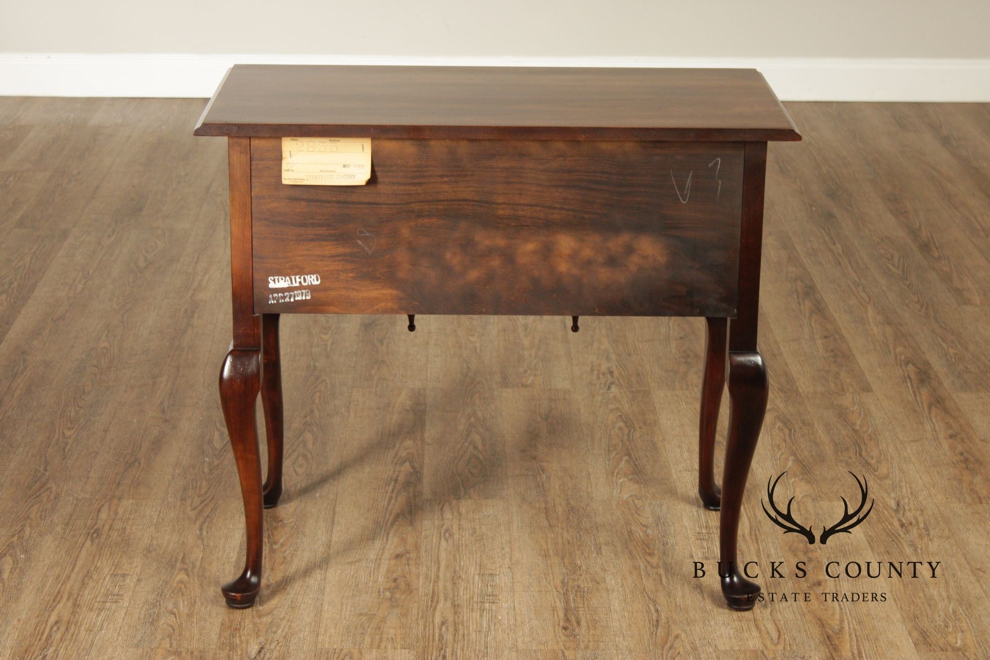 Statton Private Collection Queen Anne Style Cherry Lowboy