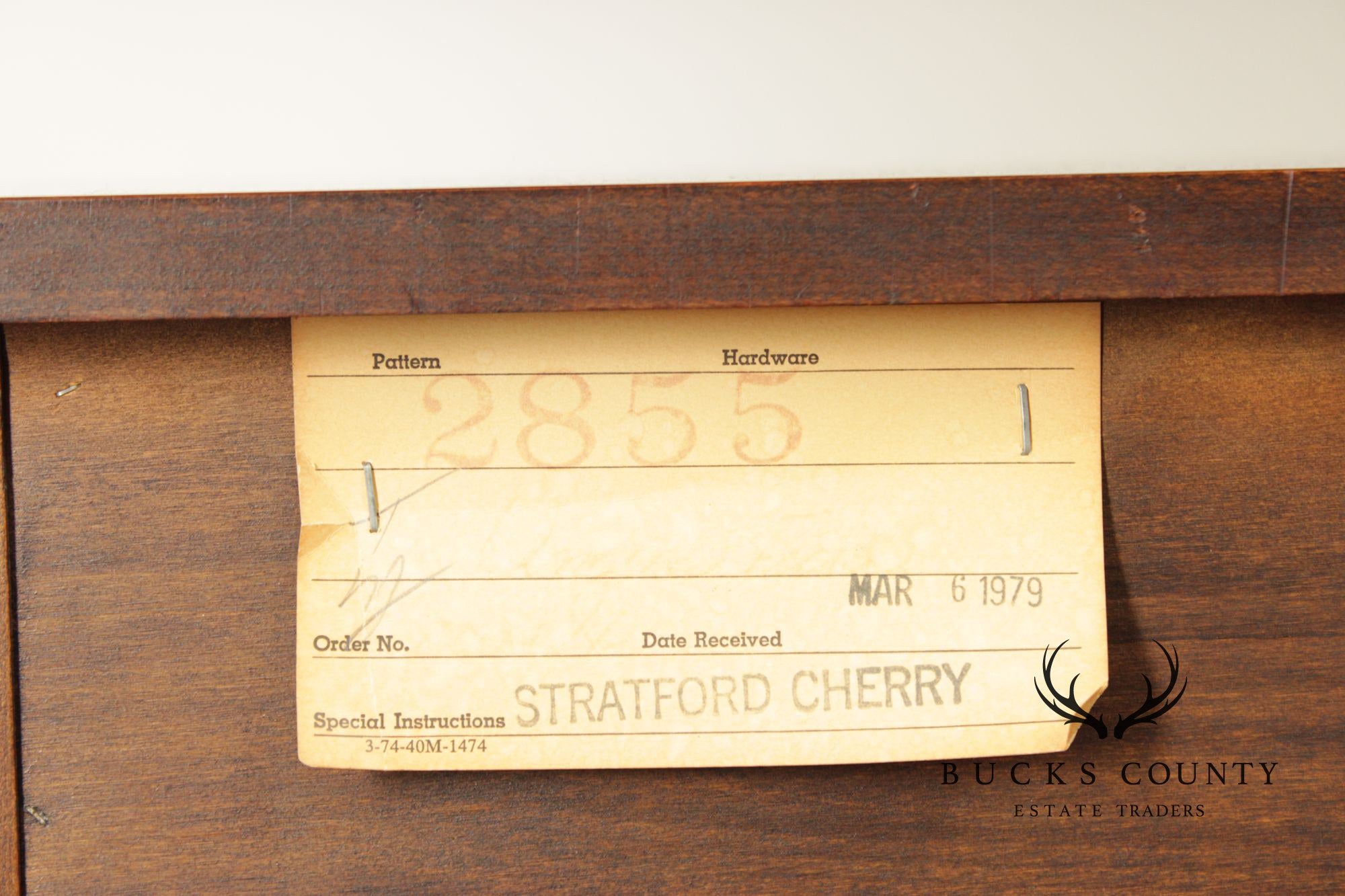 Statton Private Collection Queen Anne Style Cherry Lowboy