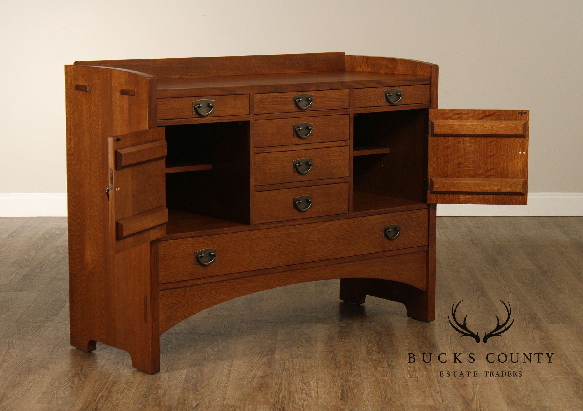 Stickley Mission Collection Oak Sideboard