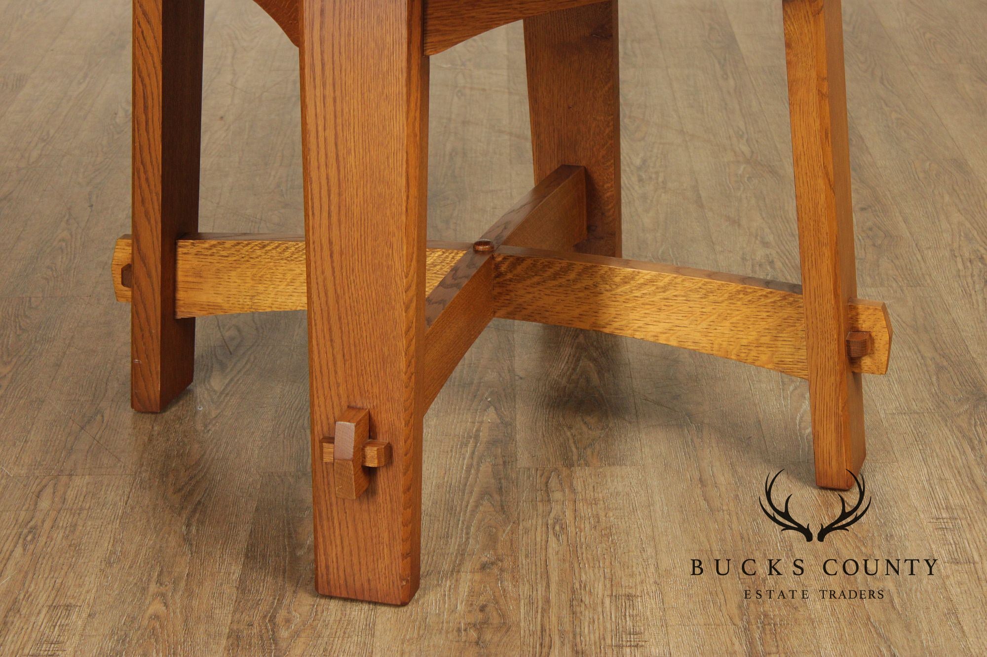 Stickley Mission Collection Oak Commemorative Library Table