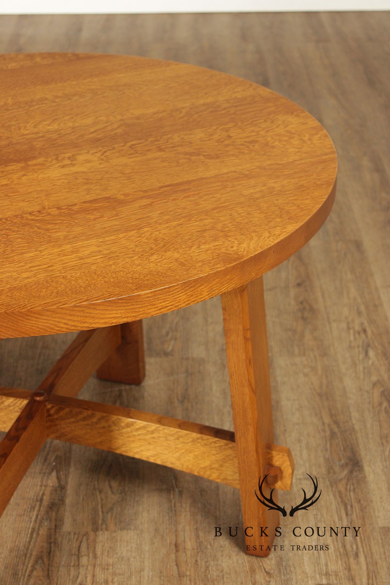 Stickley Mission Collection Oak Commemorative Library Table