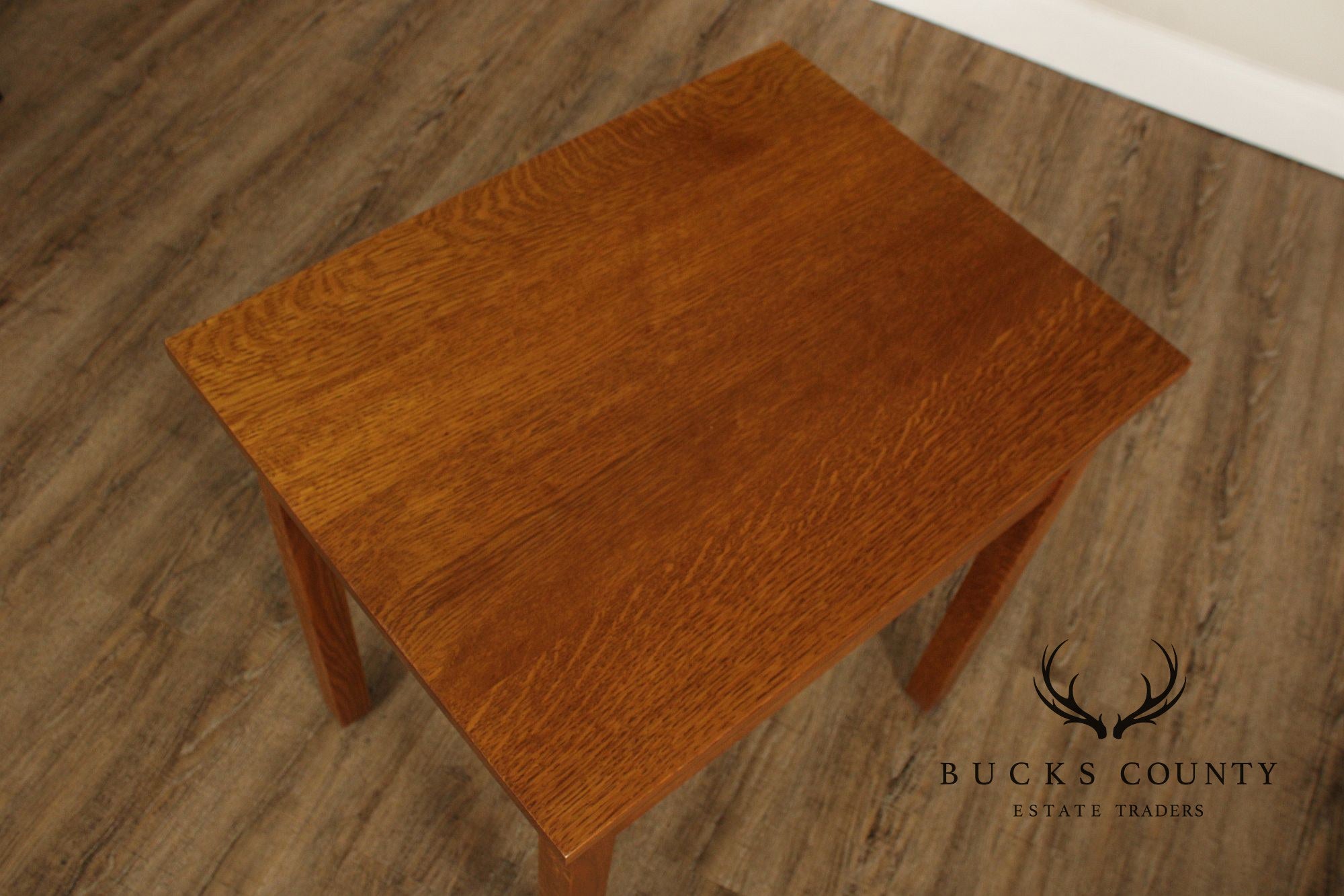 Stickley Mission Collection Oak Single Drawer End Table